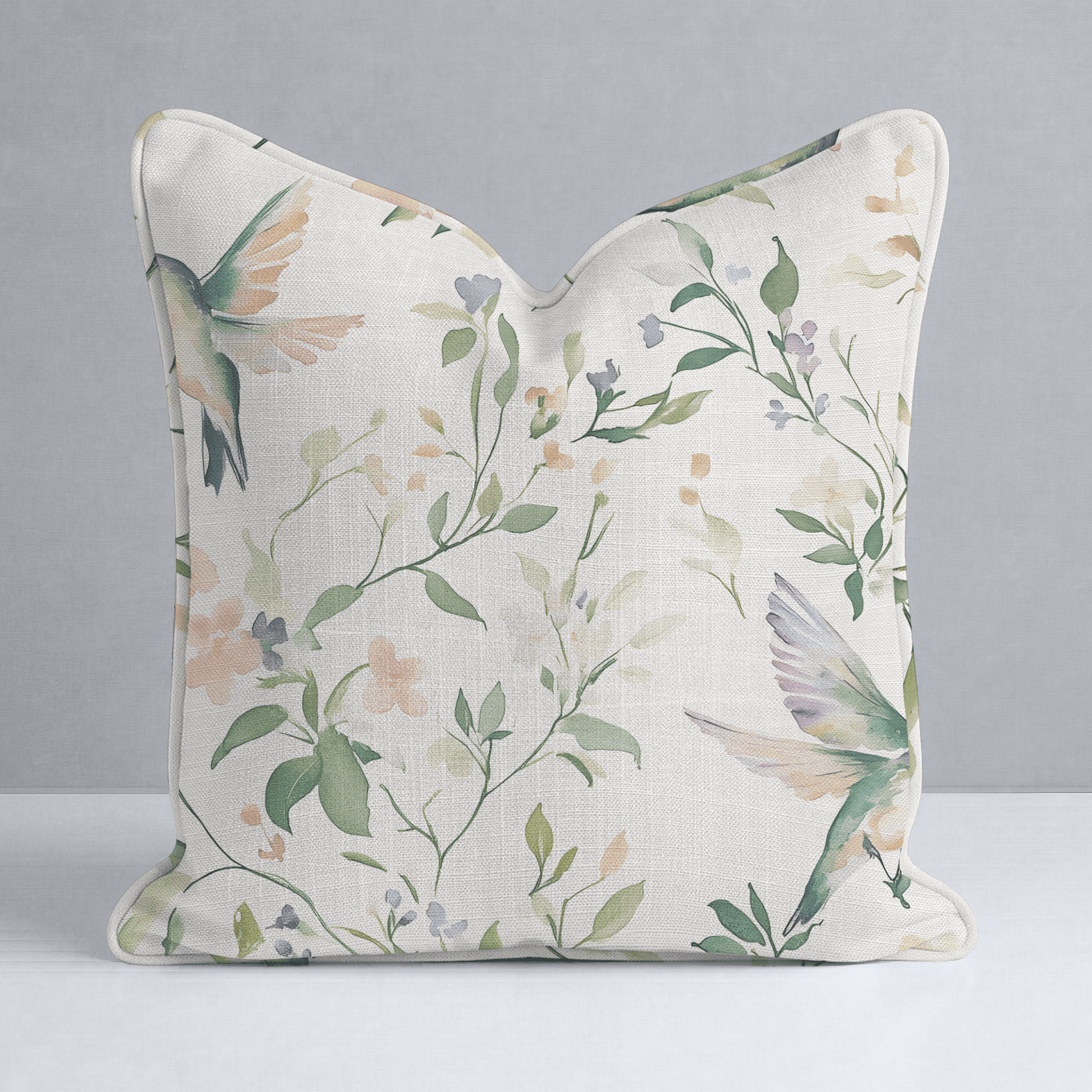 Bloom & Flutter Throw Pillow - Benton Lane Home - Lemon Park