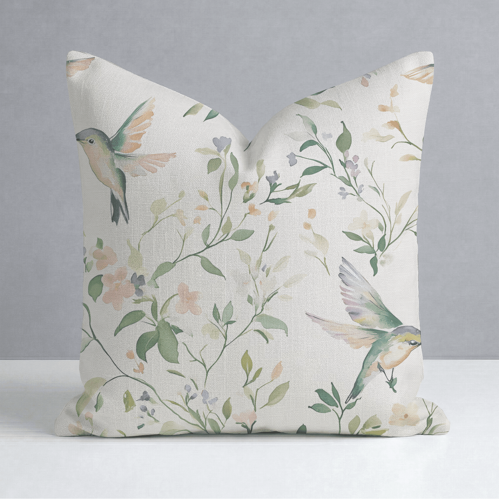 Bloom & Flutter Throw Pillow - Benton Lane Home - Lemon Park