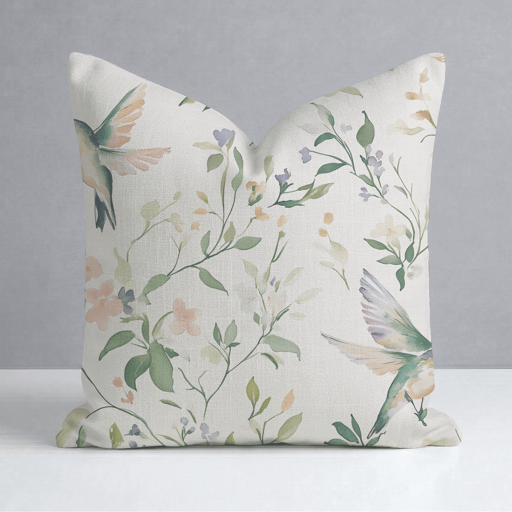 Bloom & Flutter Throw Pillow - Benton Lane Home - Lemon Park