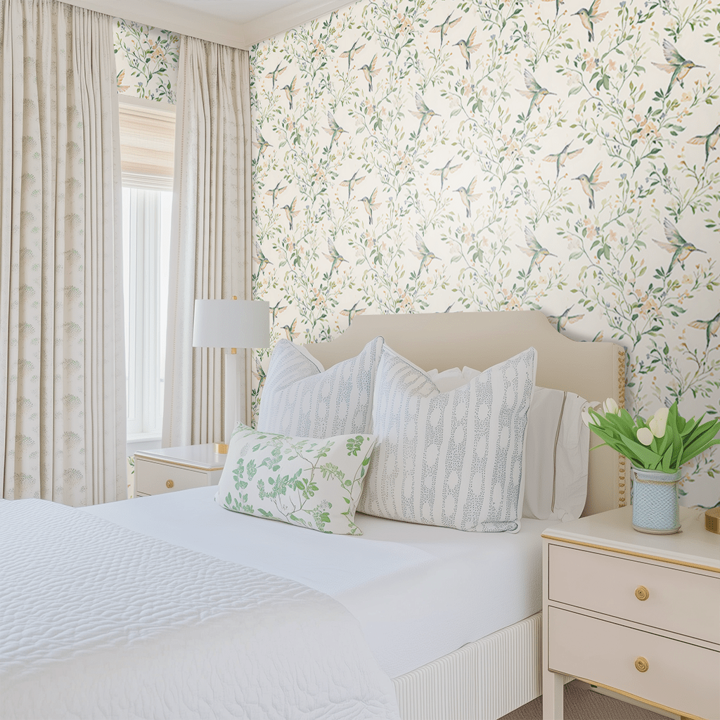 Bloom & Flutter Wallpaper - Benton Lane Home - Lemon Park