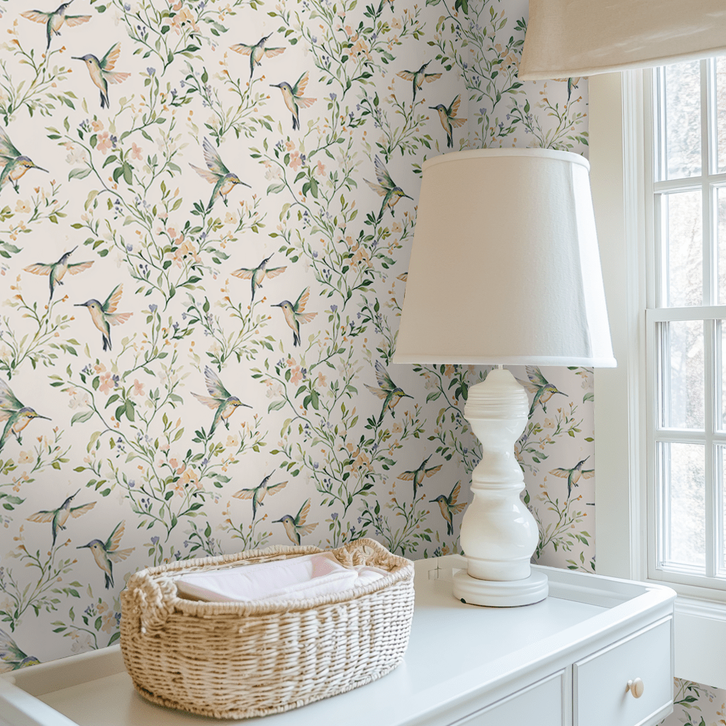 Bloom & Flutter Wallpaper - Benton Lane Home - Lemon Park