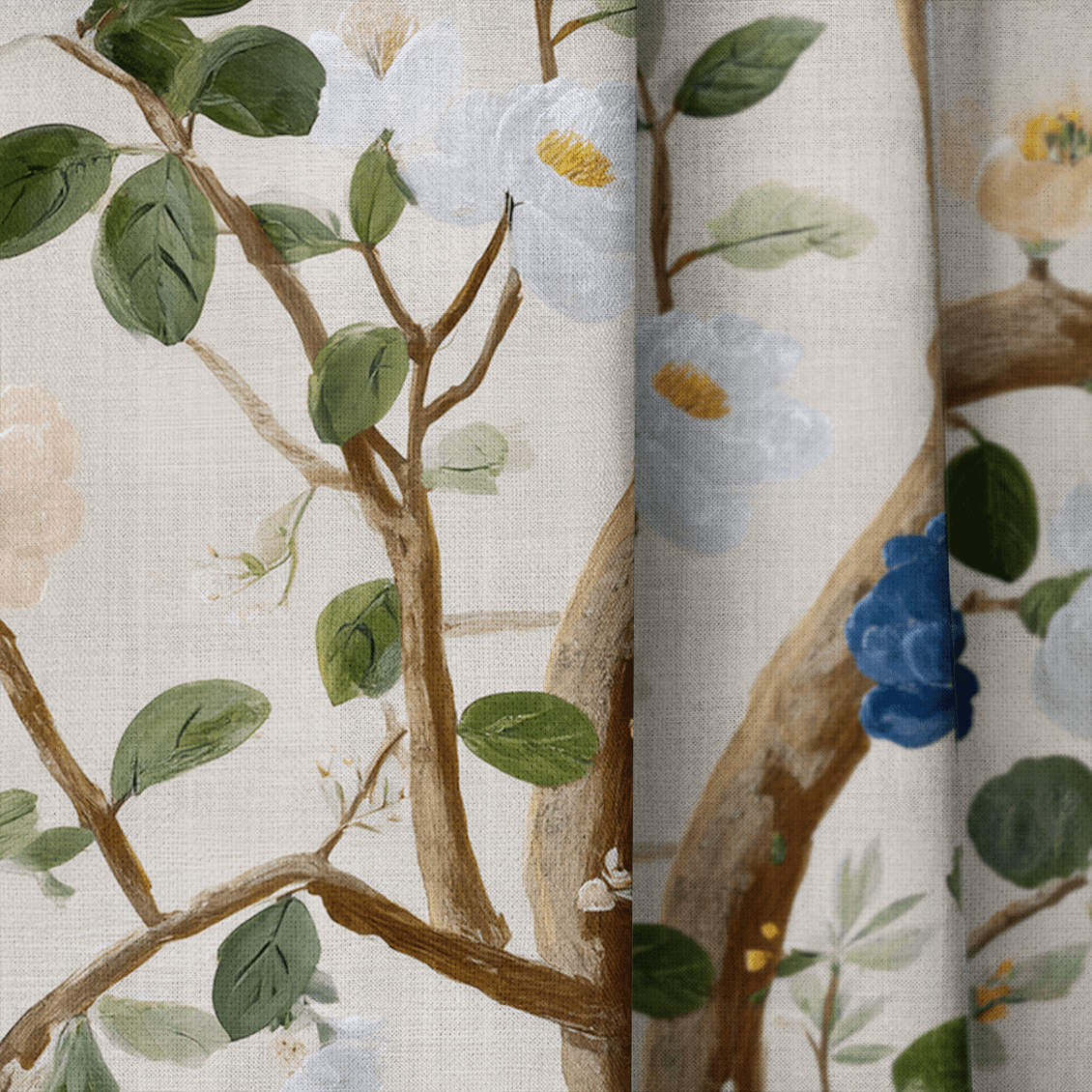 Bloomed - Drapery - Benton Lane Home - Lemon Park