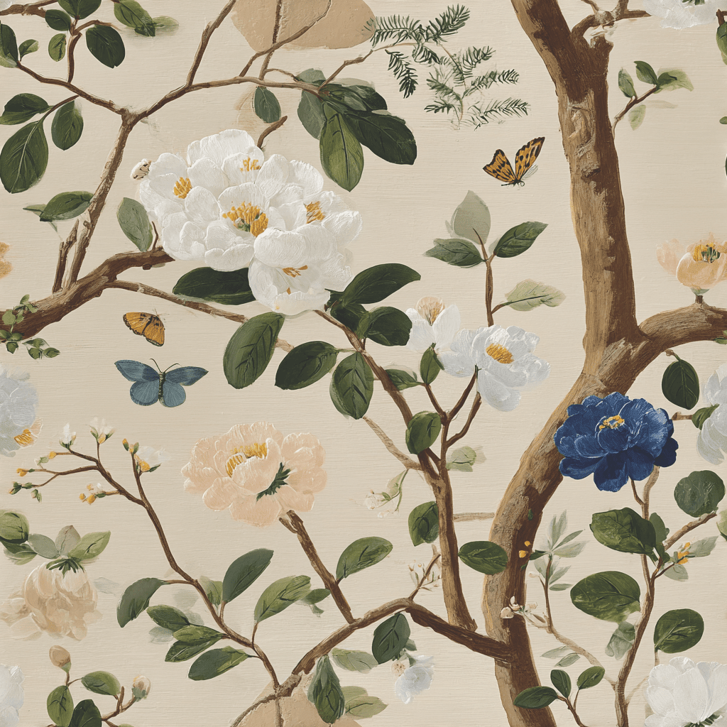 Bloomed Wallpaper - Benton Lane Home - Lemon Park