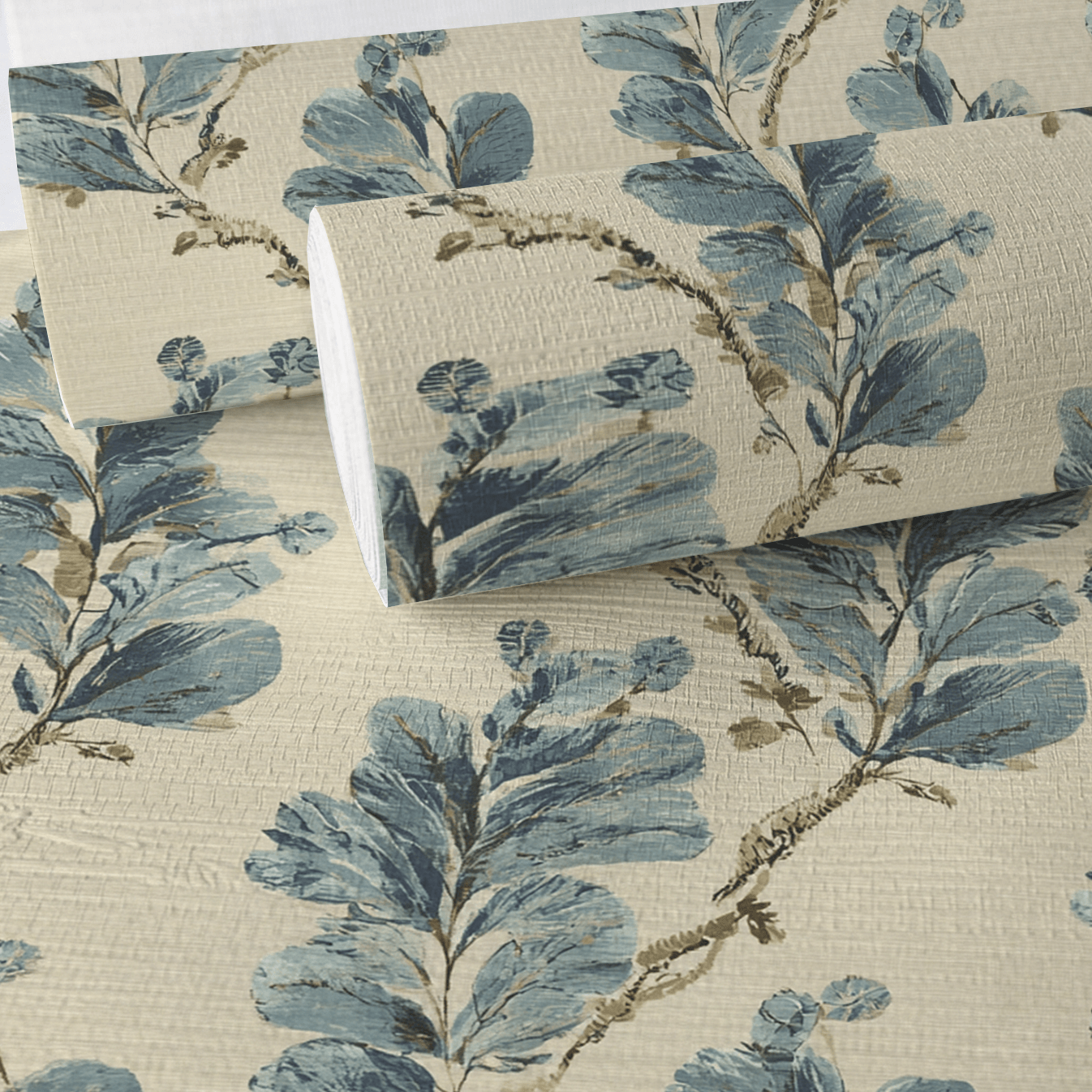 Bloomfield Faux Grasscloth Wallpaper - Benton Lane Home - Painted Paper