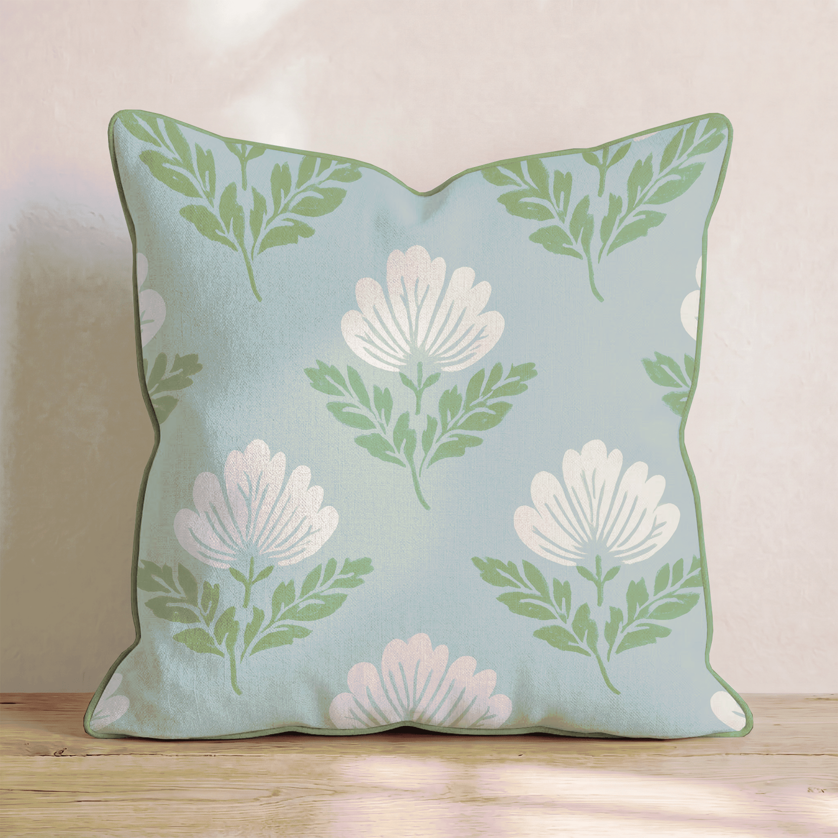 Blooming Medley Throw Pillow - Benton Lane Home - Hillcroft Home