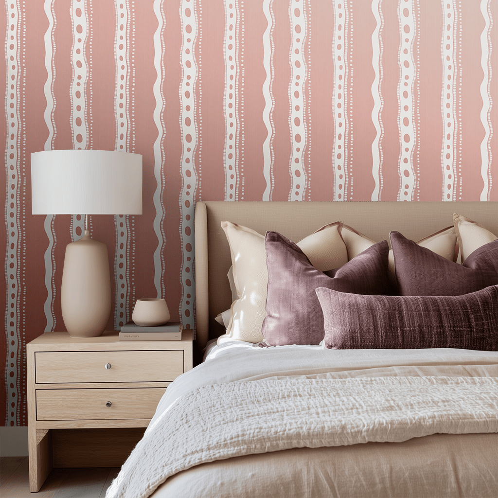 Bloomline Wallpaper - Benton Lane Home - Painted Paper