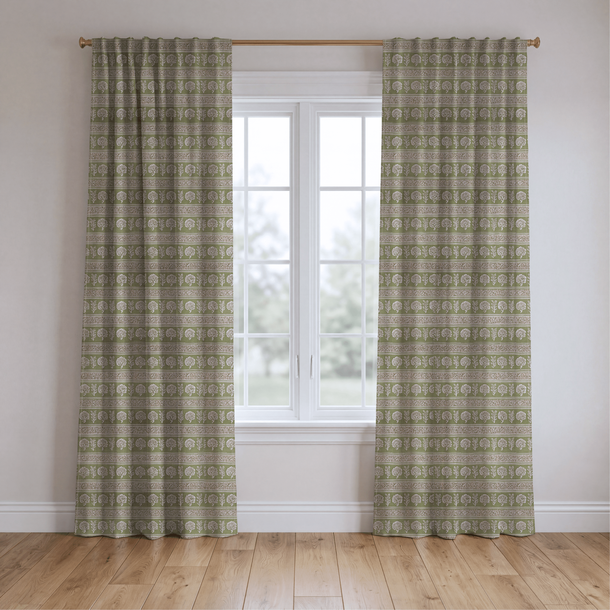 Bloommist - Drapery - Benton Lane Home - Lemon Park