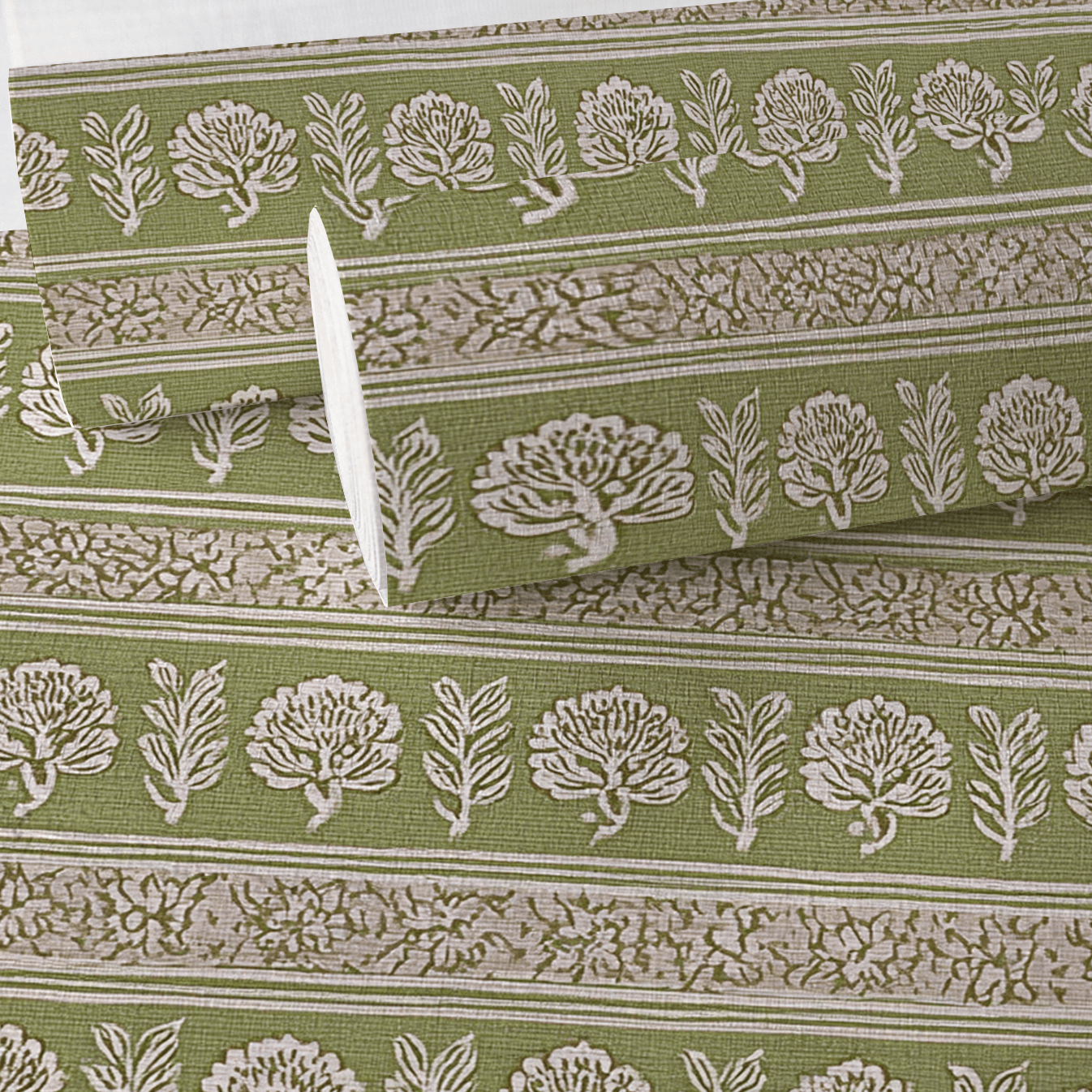 Bloommist Faux Grasscloth Wallpaper - Lemon Park