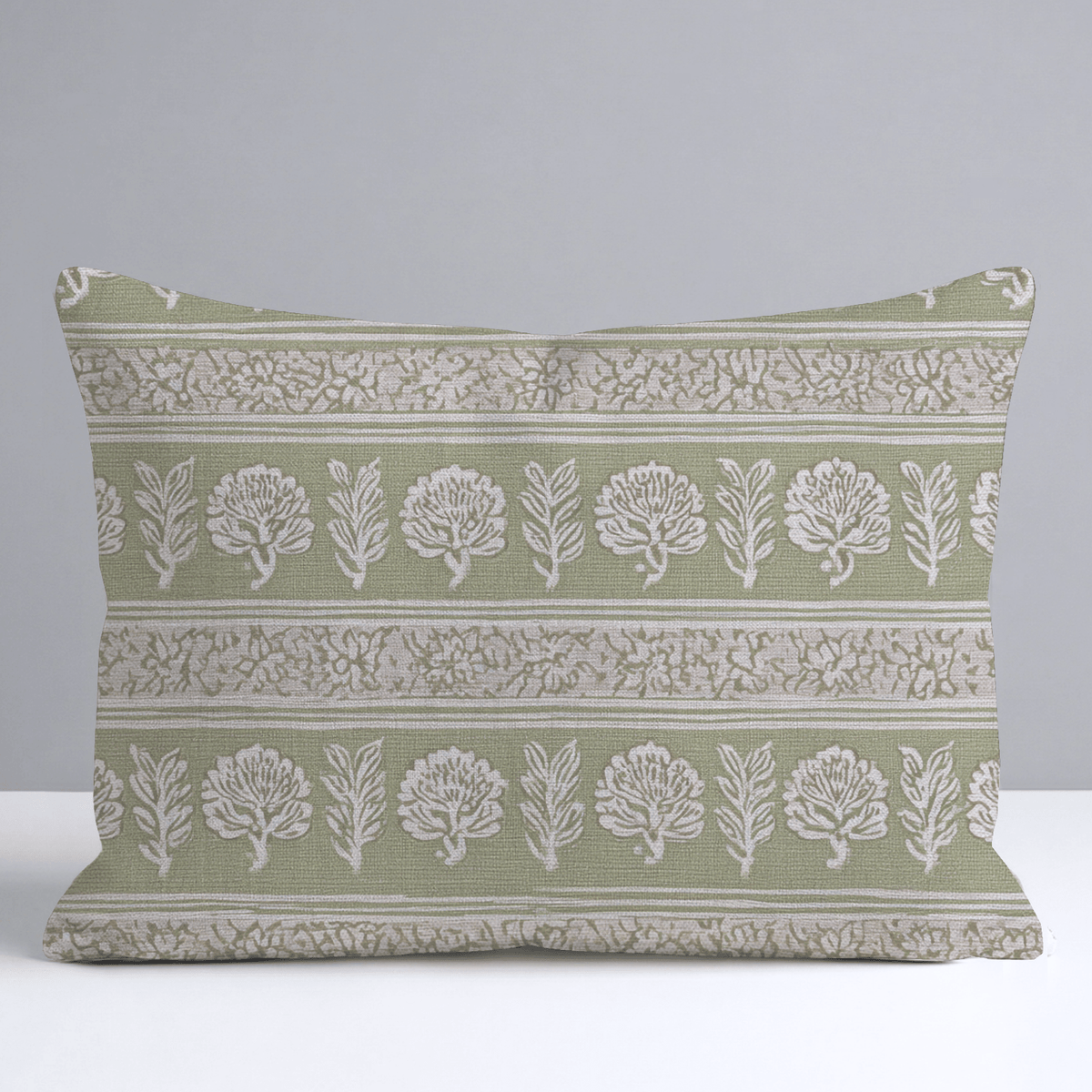 Bloommist Throw Pillow - Lemon Park