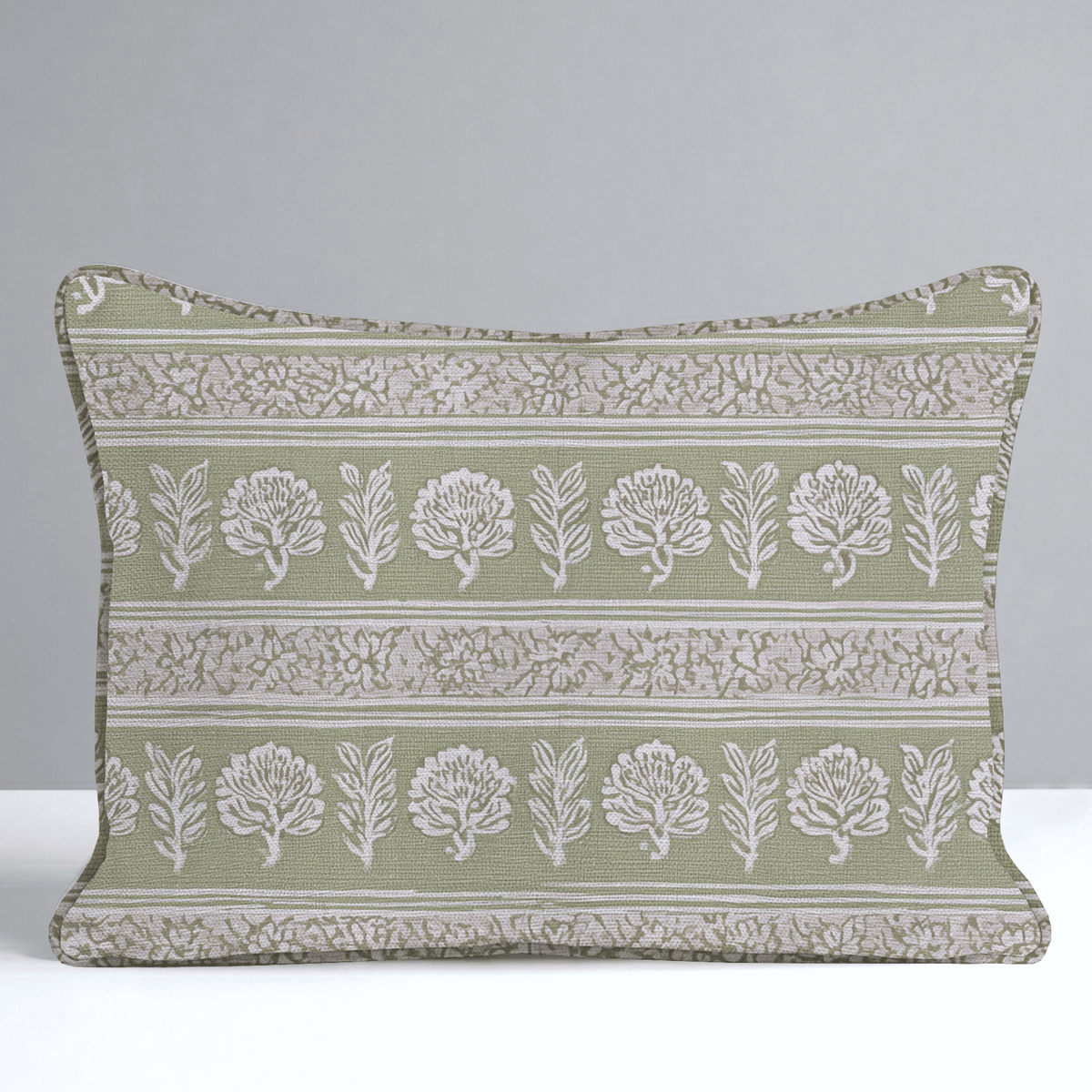 Bloommist Throw Pillow - Lemon Park