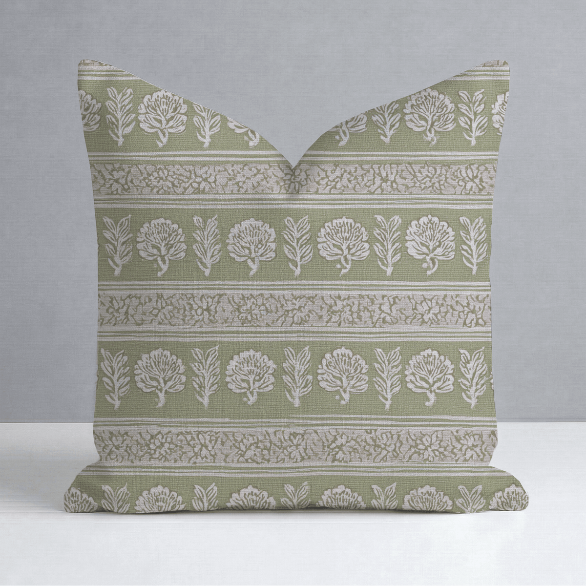 Bloommist Throw Pillow - Lemon Park