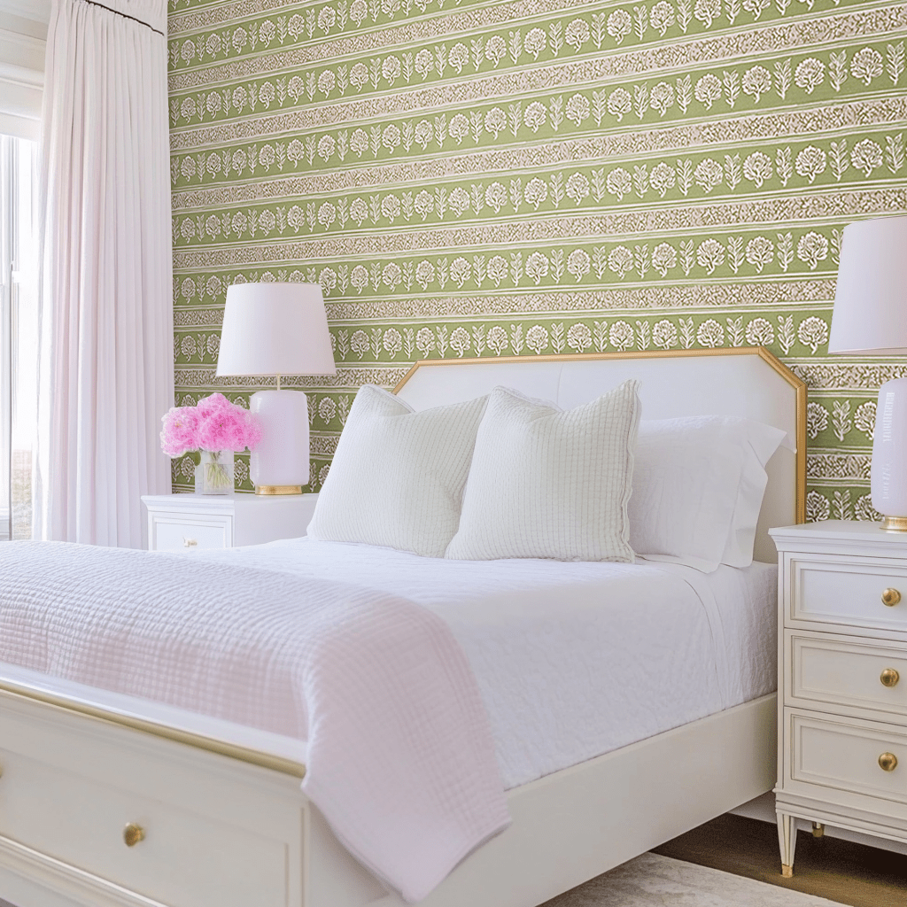 Bloommist Wallpaper - Benton Lane Home - Lemon Park