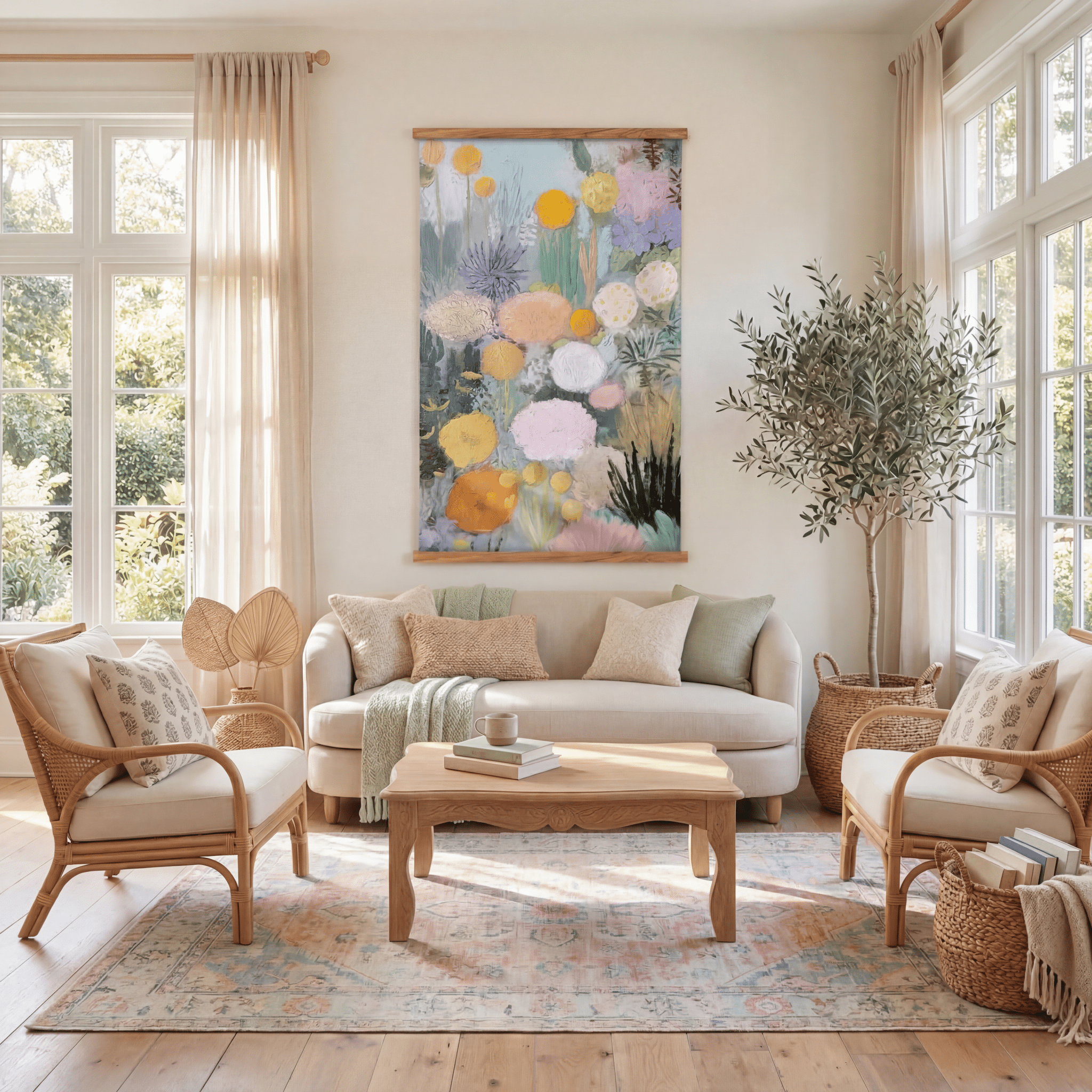 Bloomora - Tapestry - Benton Lane Home - Lemon Park