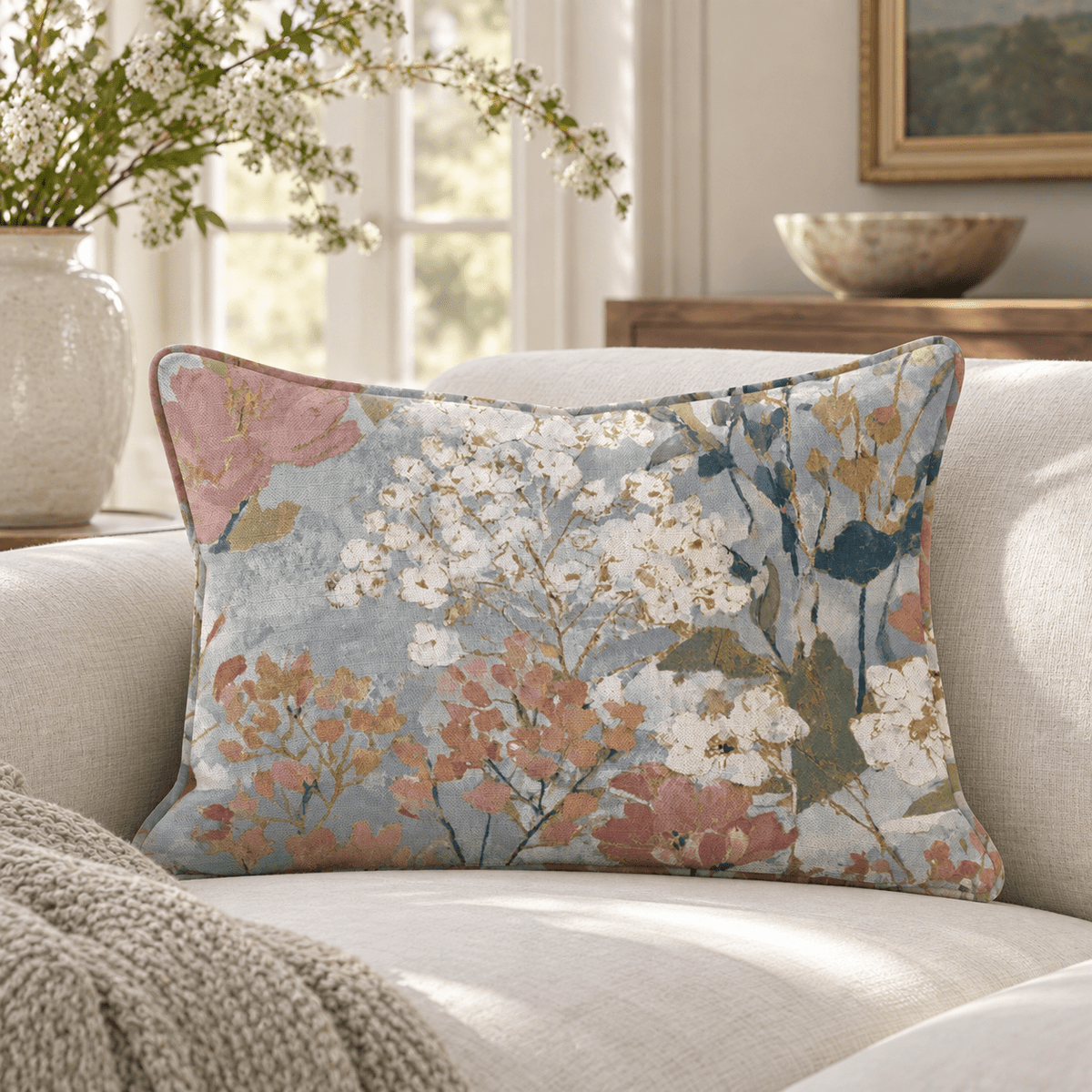 Bloomsbury Throw Pillow throw pillow - Hillcroft Home