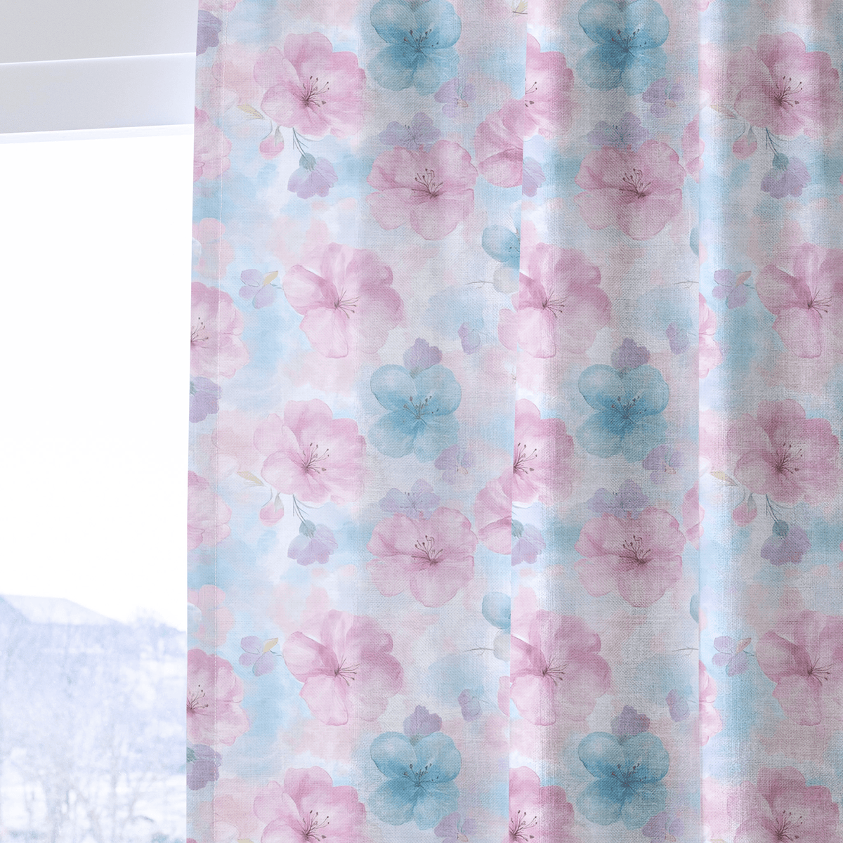 Blossom Haze - Drapery - Lemon Park