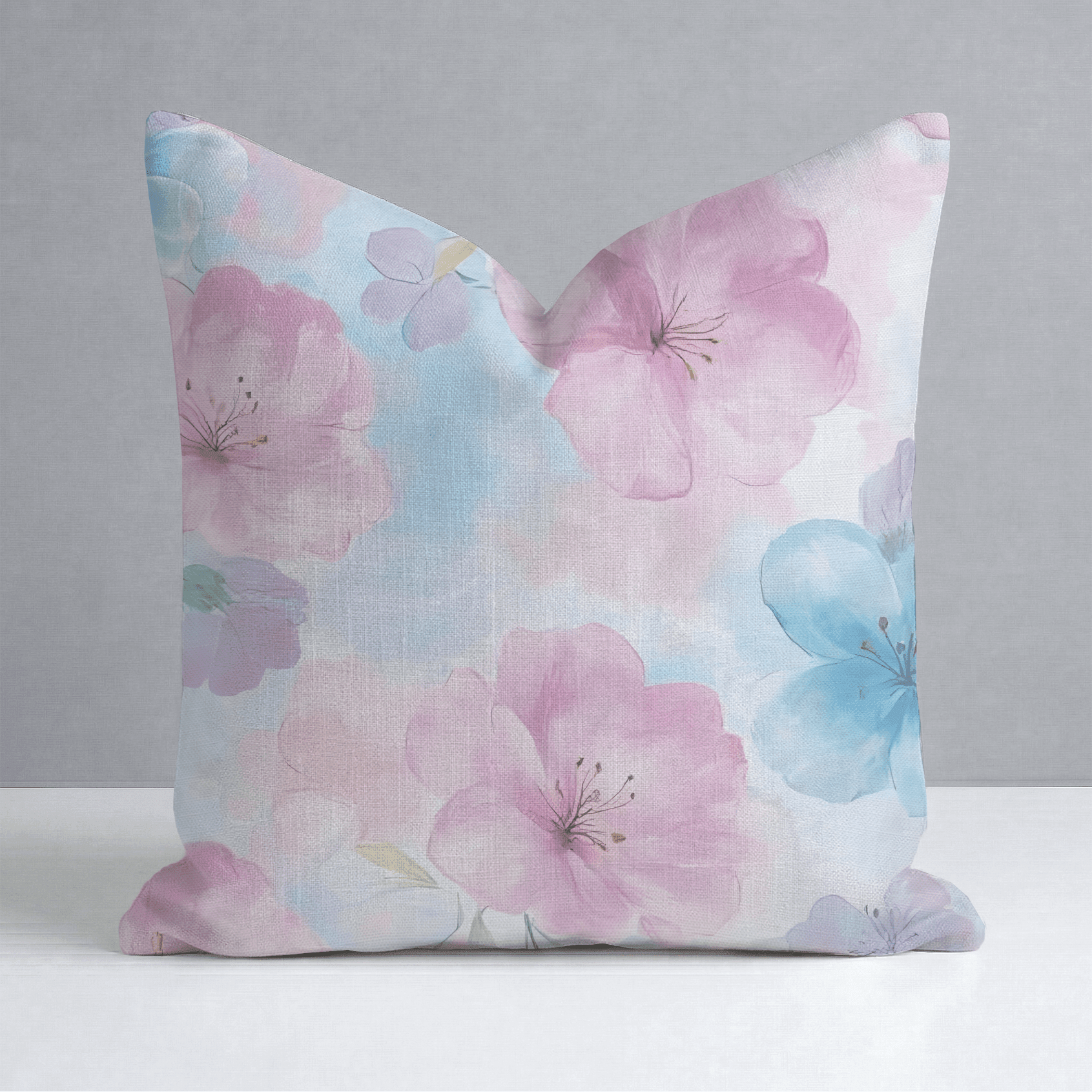 Blossom Haze Throw Pillow - Benton Lane Home - Lemon Park