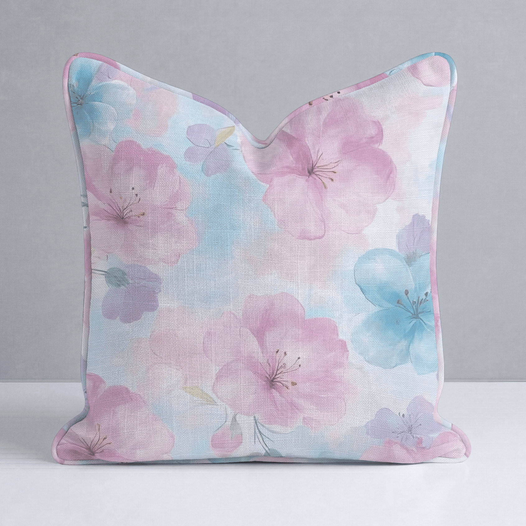 Blossom Haze Throw Pillow - Benton Lane Home - Lemon Park