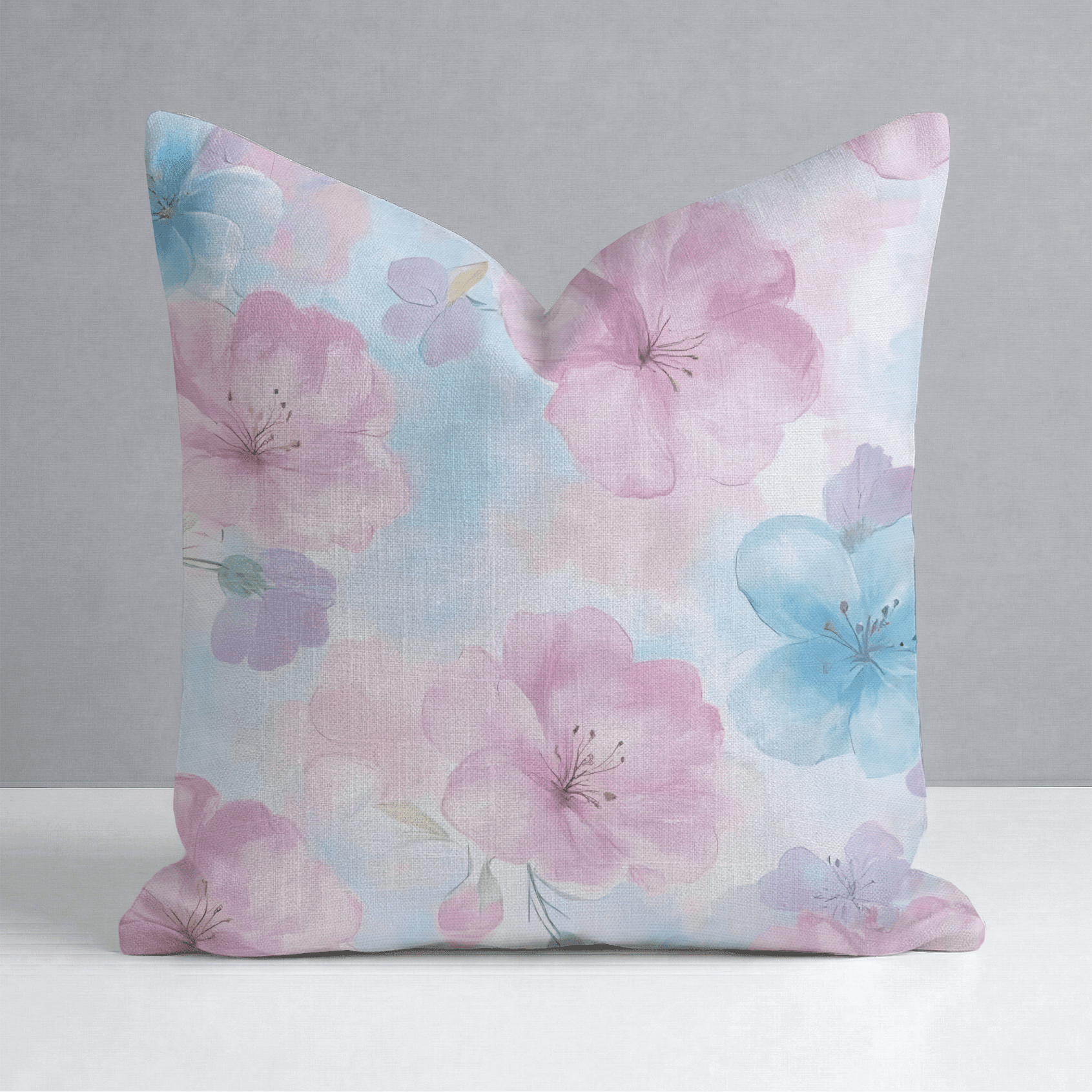 Blossom Haze Throw Pillow - Benton Lane Home - Lemon Park