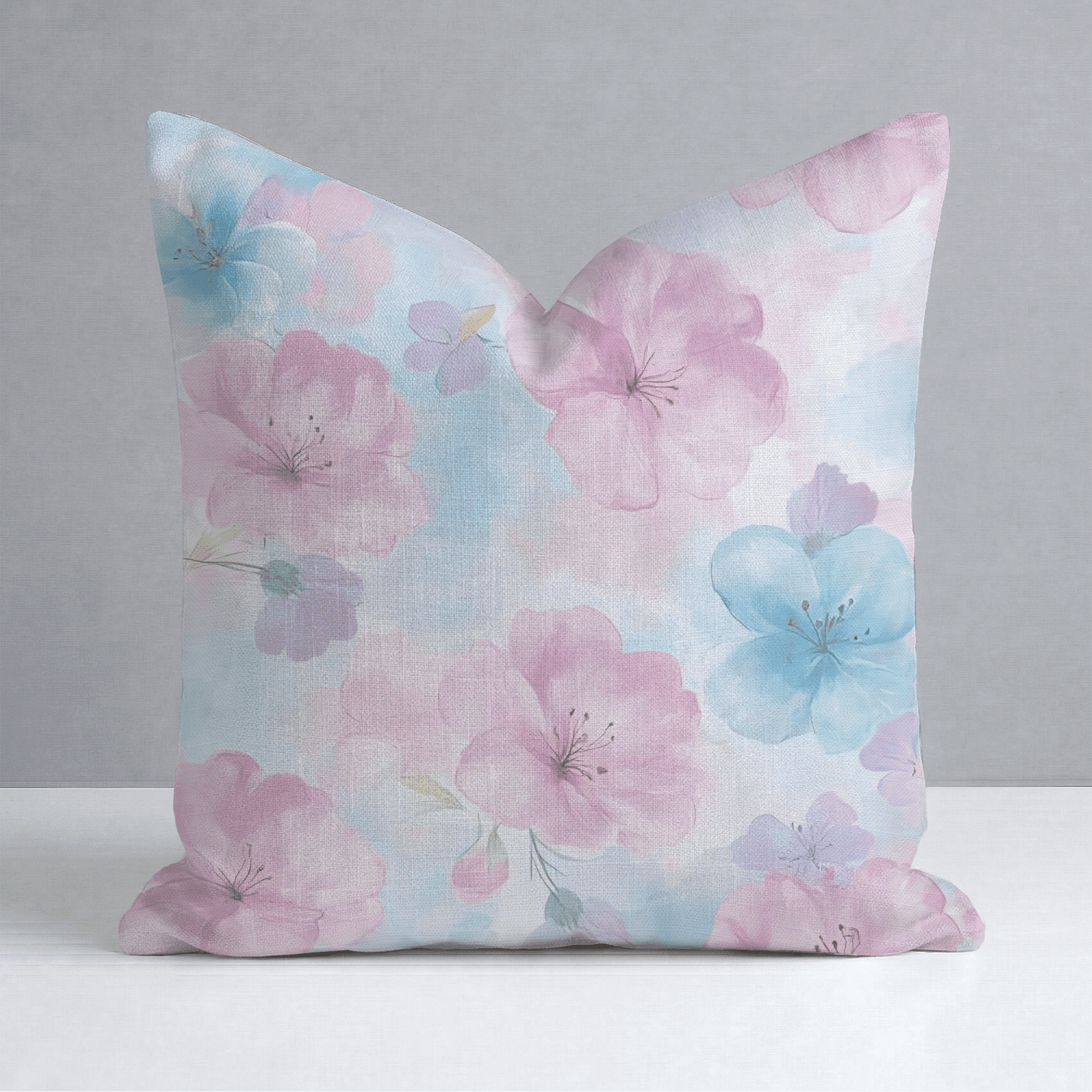 Blossom Haze Throw Pillow - Benton Lane Home - Lemon Park