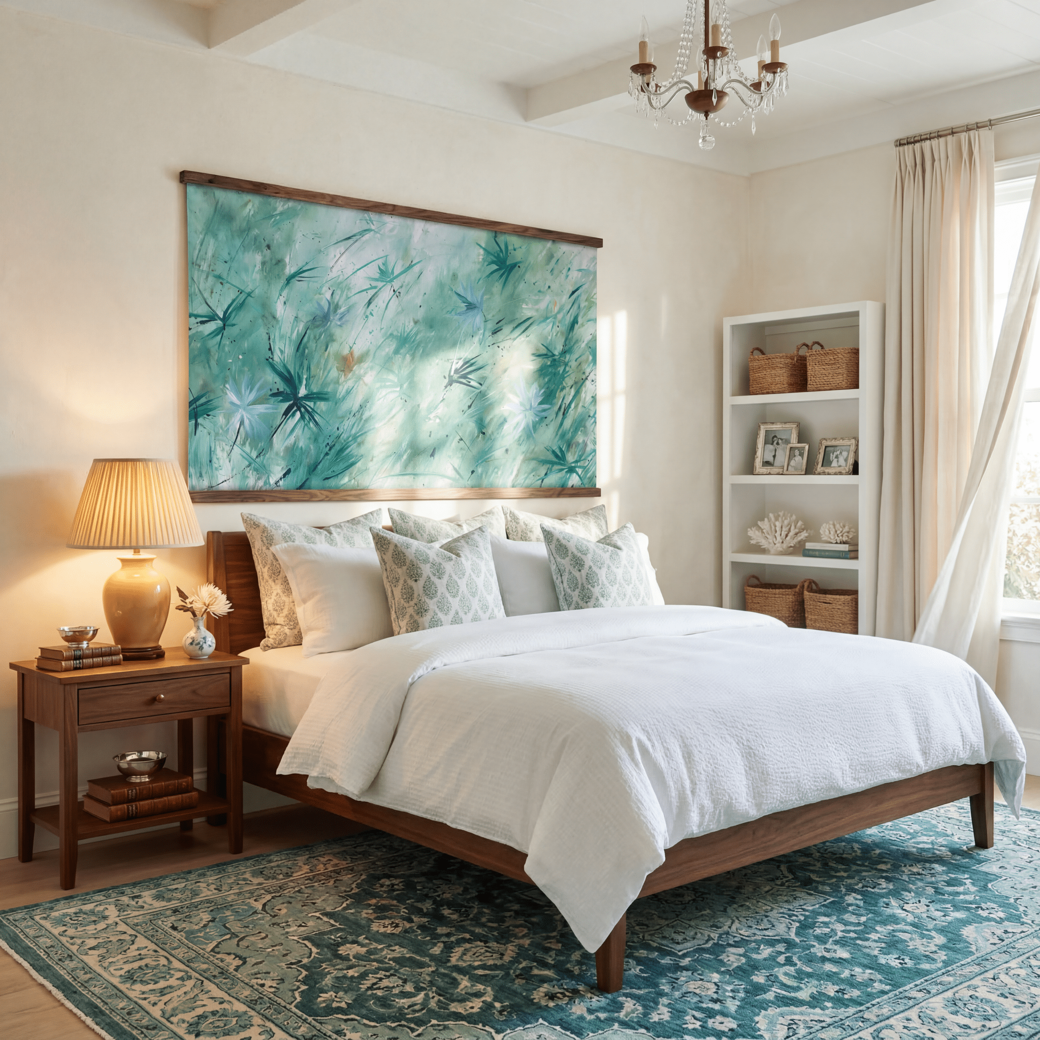 Blown Blossoms - Tapestry - Benton Lane Home - Lemon Park