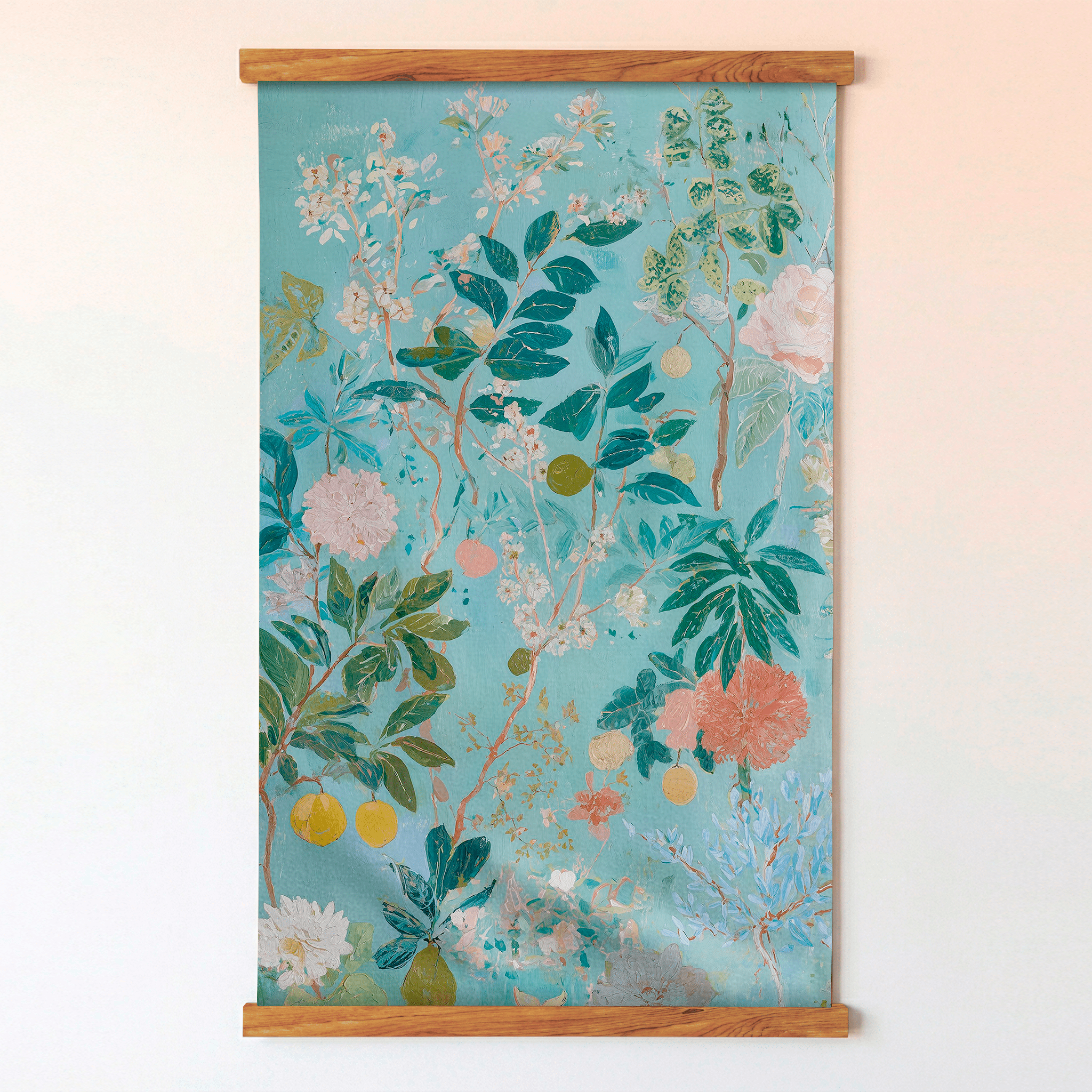 Blue Botanicals - Tapestry - Benton Lane Home - Lemon Park