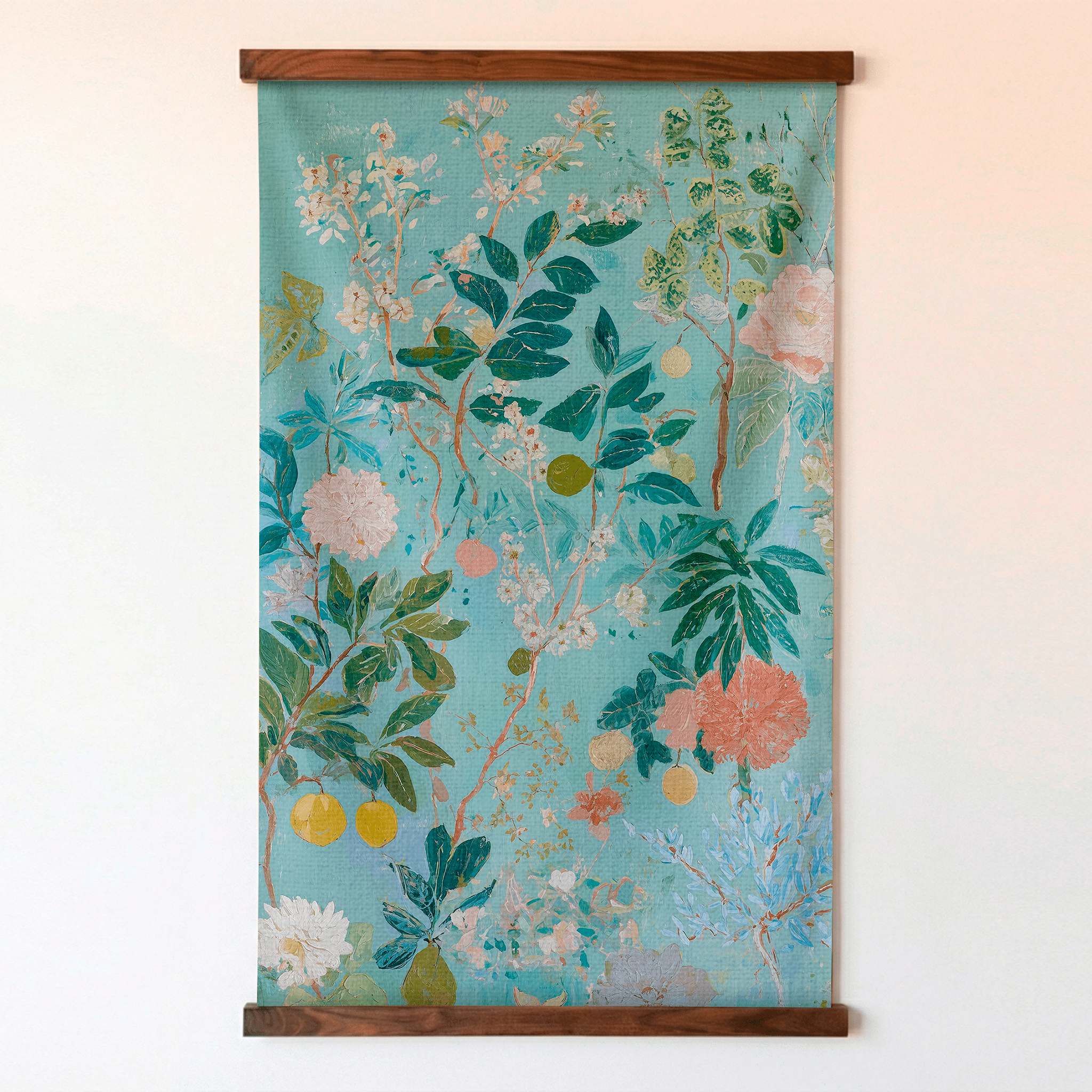 Blue Botanicals - Tapestry - Benton Lane Home - Lemon Park