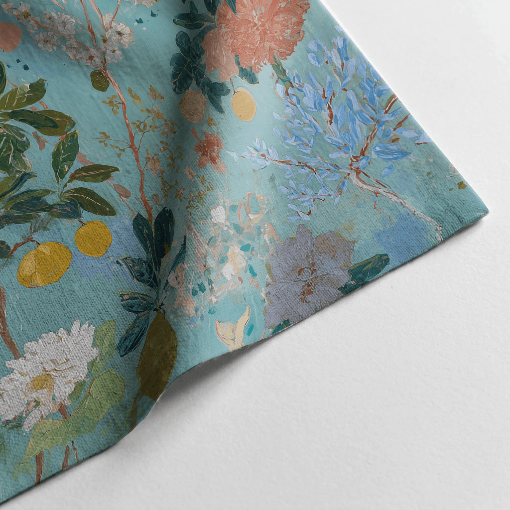 Blue Botanicals - Tapestry - Benton Lane Home - Lemon Park