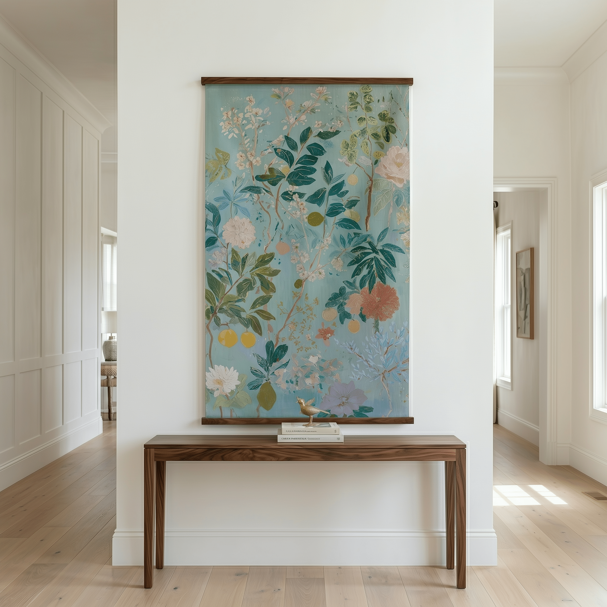 Blue Botanicals - Tapestry - Benton Lane Home - Lemon Park