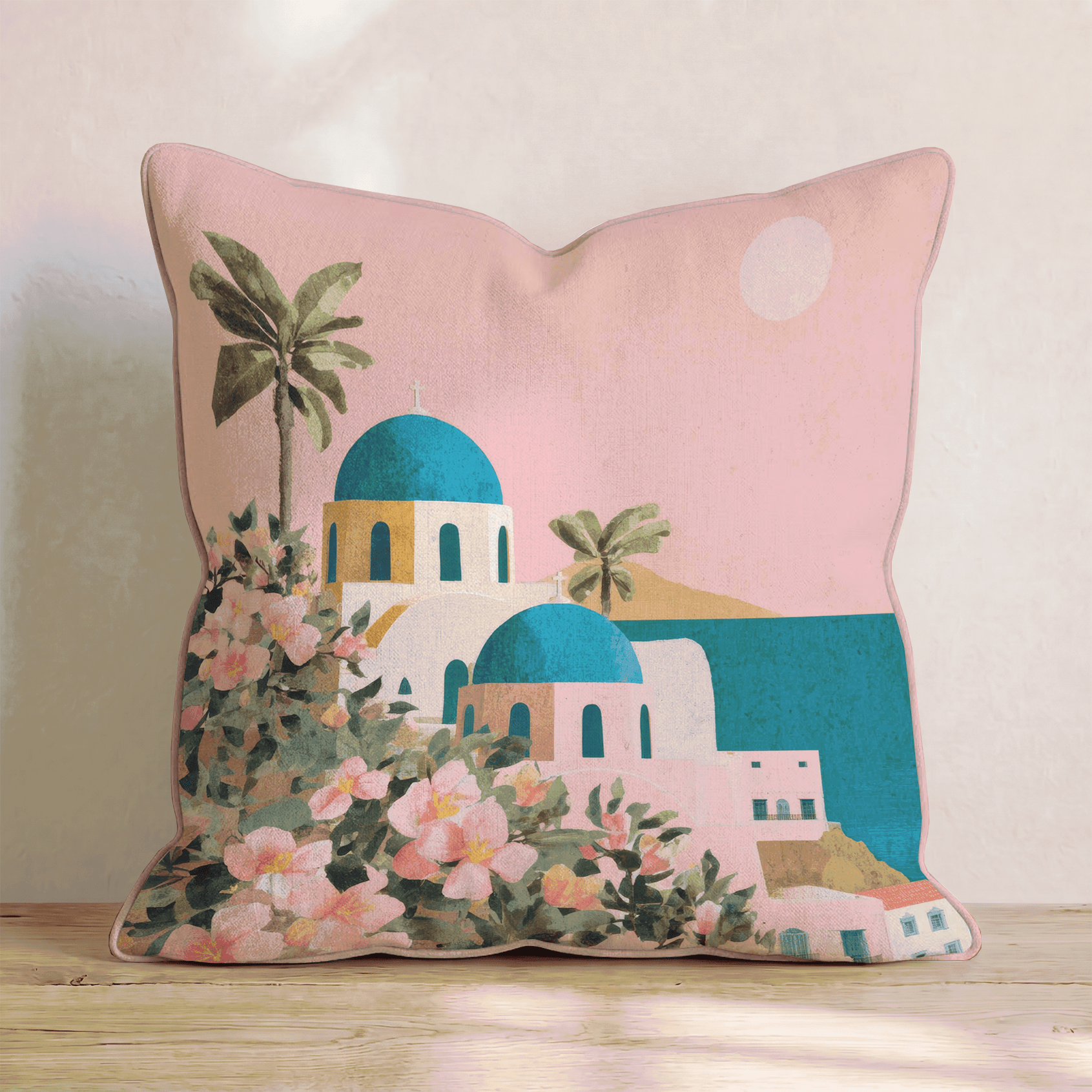 Blue Dome Throw Pillow - Benton Lane Home - Hillcroft Home
