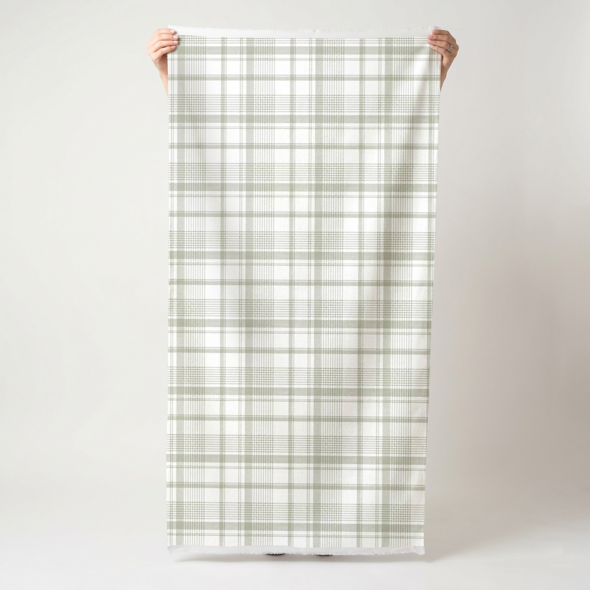 Blue Dresses Lemongrass Plaid - Fabric - Lemon Park