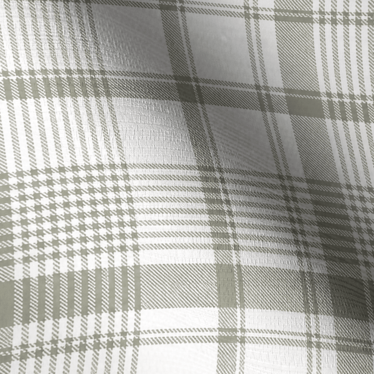 Blue Dresses Lemongrass Plaid Faux Grasscloth Wallpaper - Lemon Park