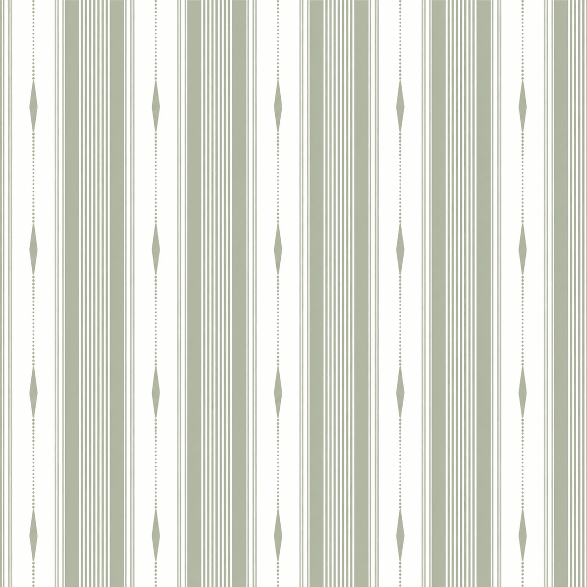 Blue Dresses Lemongrass Stripes Wallpaper - Lemon Park