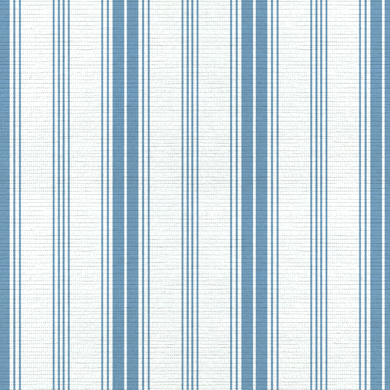 Blue Dresses Steel Blue Stripes Faux Grasscloth Wallpaper - Lemon Park