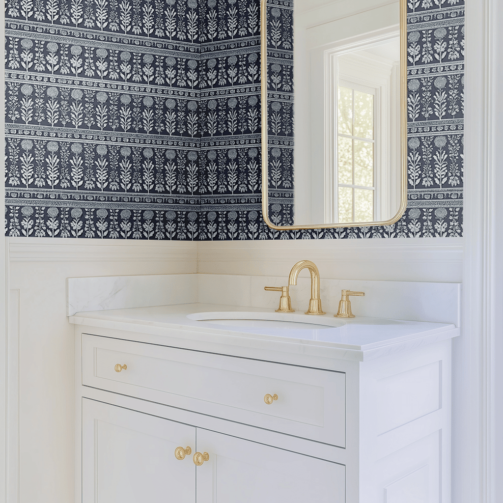 Blue Drift Wallpaper - Benton Lane Home - Lemon Park
