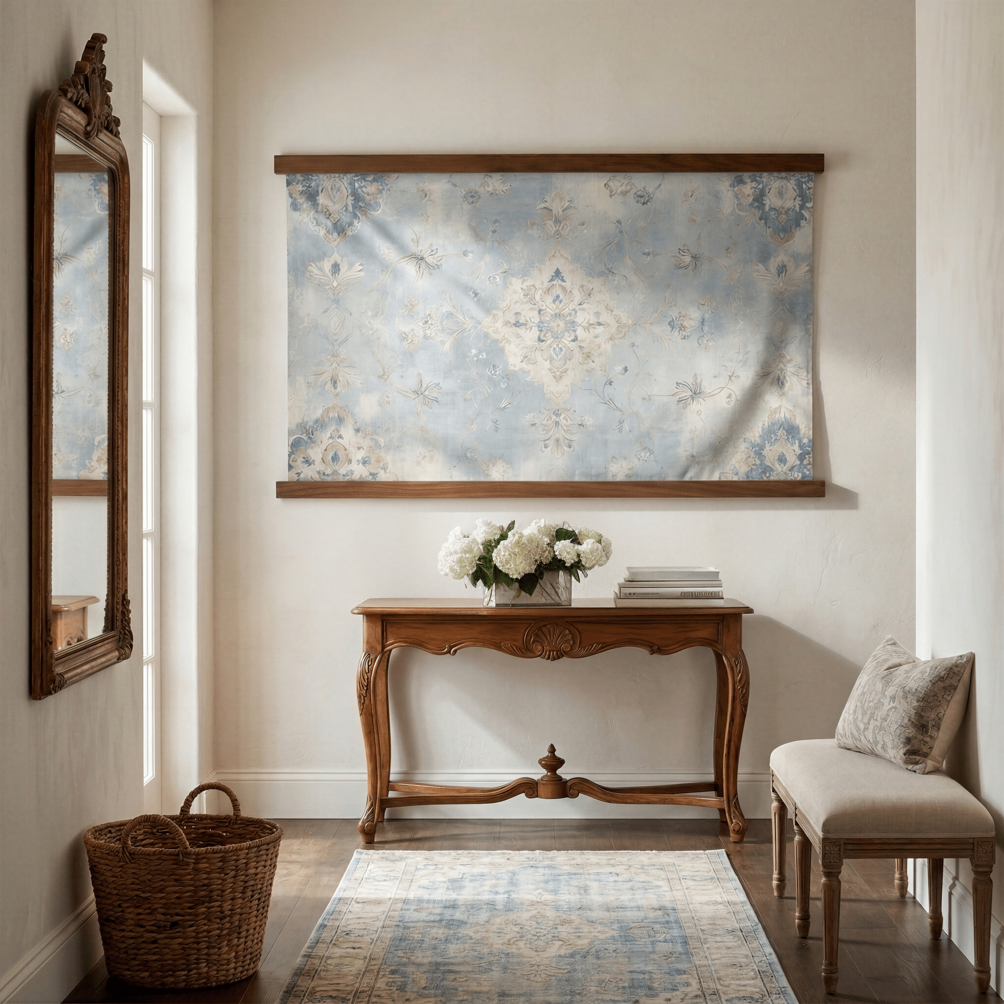 Blue Dynasty - Tapestry - Benton Lane Home - Lemon Park
