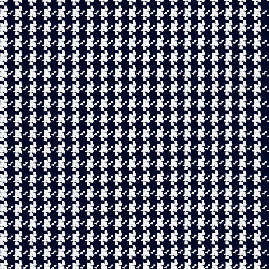 Blue Houndstooth Wallpaper - Painted Paper