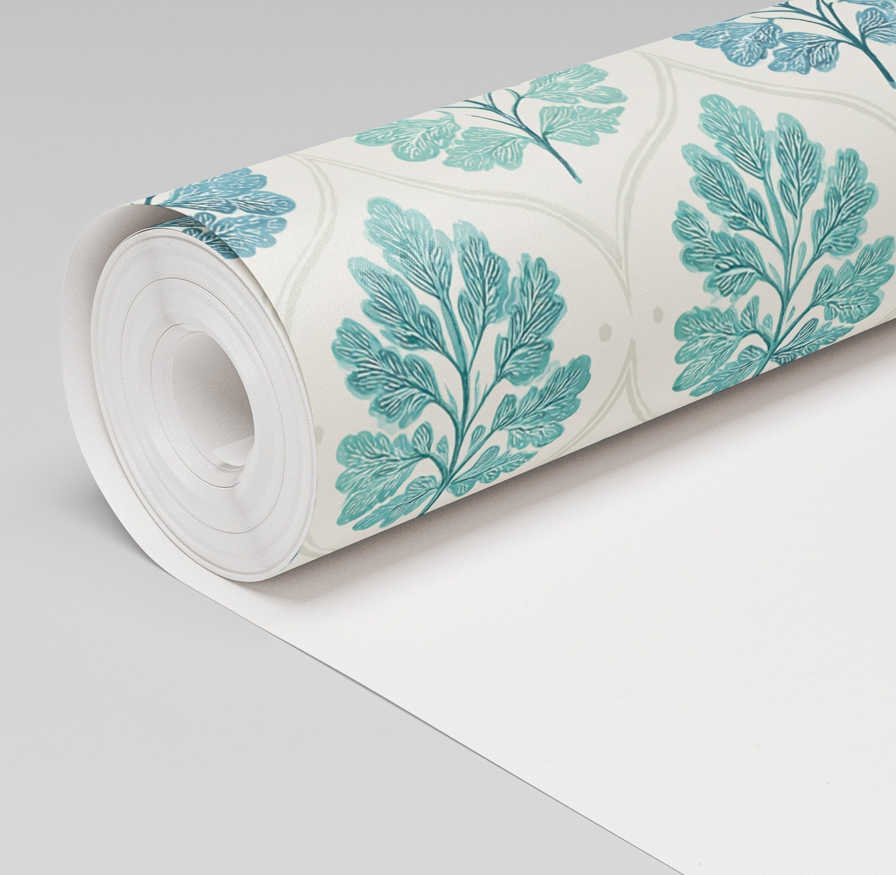 Blue Lagoon Wallpaper - Benton Lane Home - Painted Paper