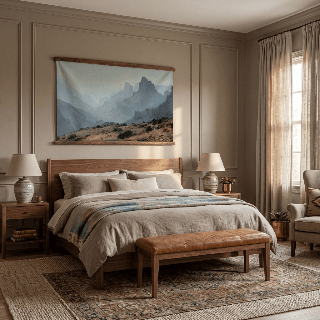 Blue Mesa - Tapestry - Benton Lane Home - Painted Paper