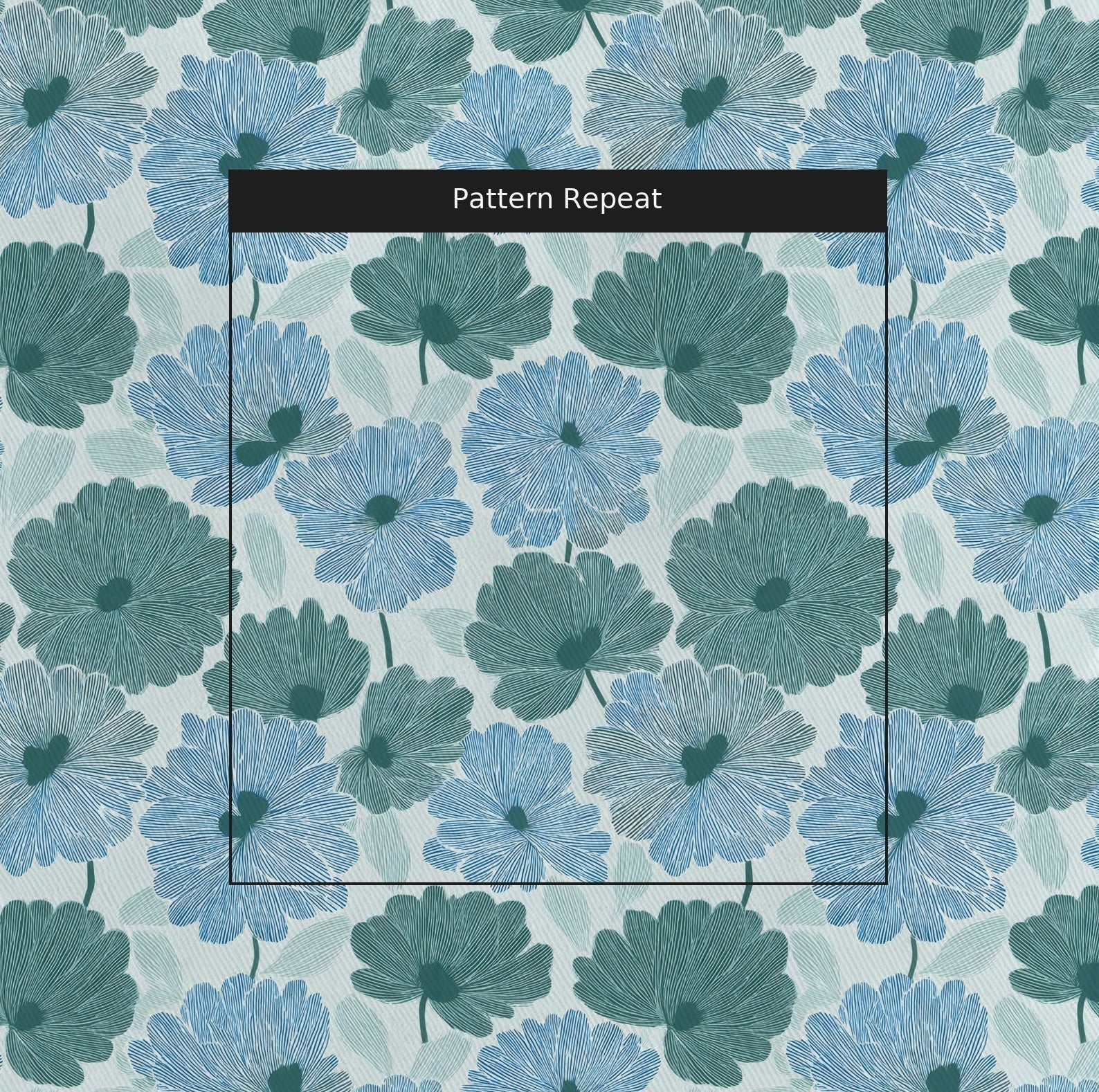 Blue My Robyn - Fabric - Benton Lane Home - Lemon Park