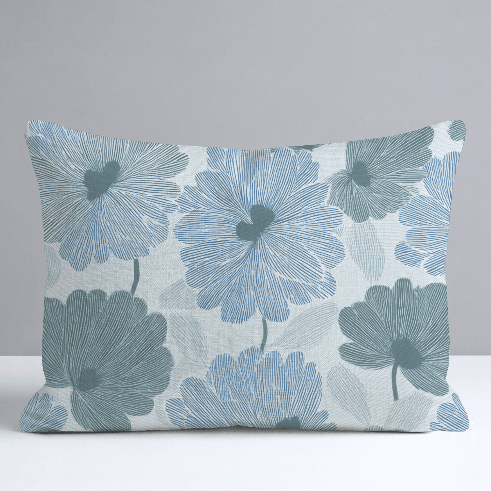 Blue My Robyn Throw Pillow - Benton Lane Home - Lemon Park
