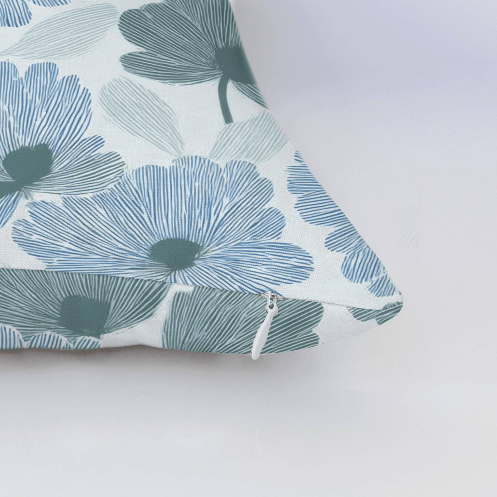 Blue My Robyn Throw Pillow - Benton Lane Home - Lemon Park