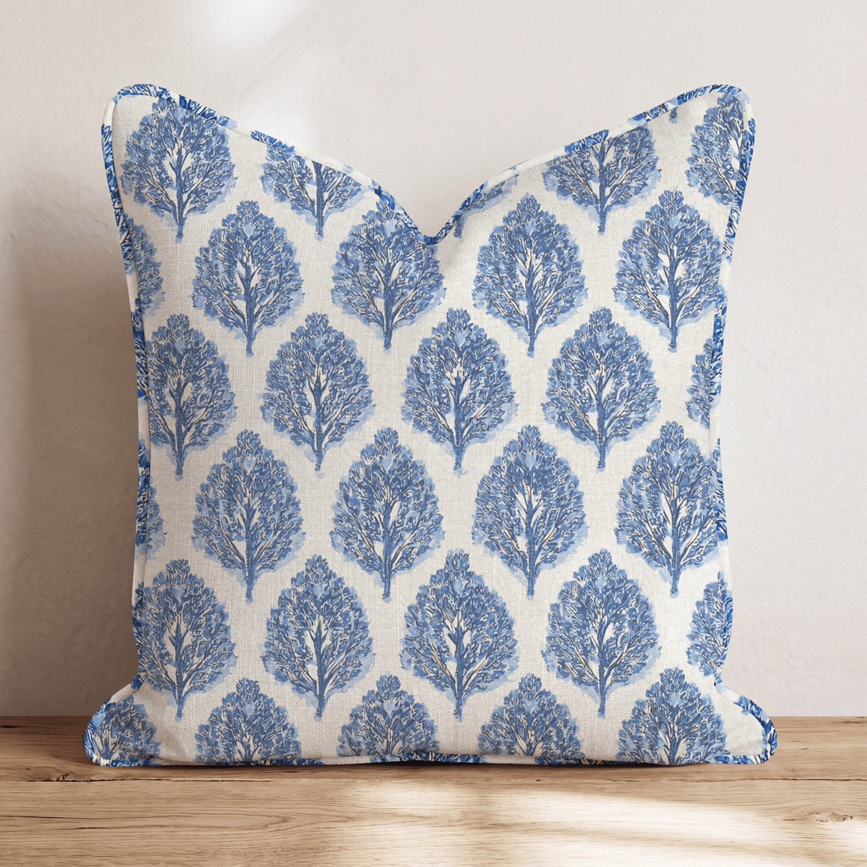 Blue Night Meadow Throw Pillow - Benton Lane Home - Hillcroft Home