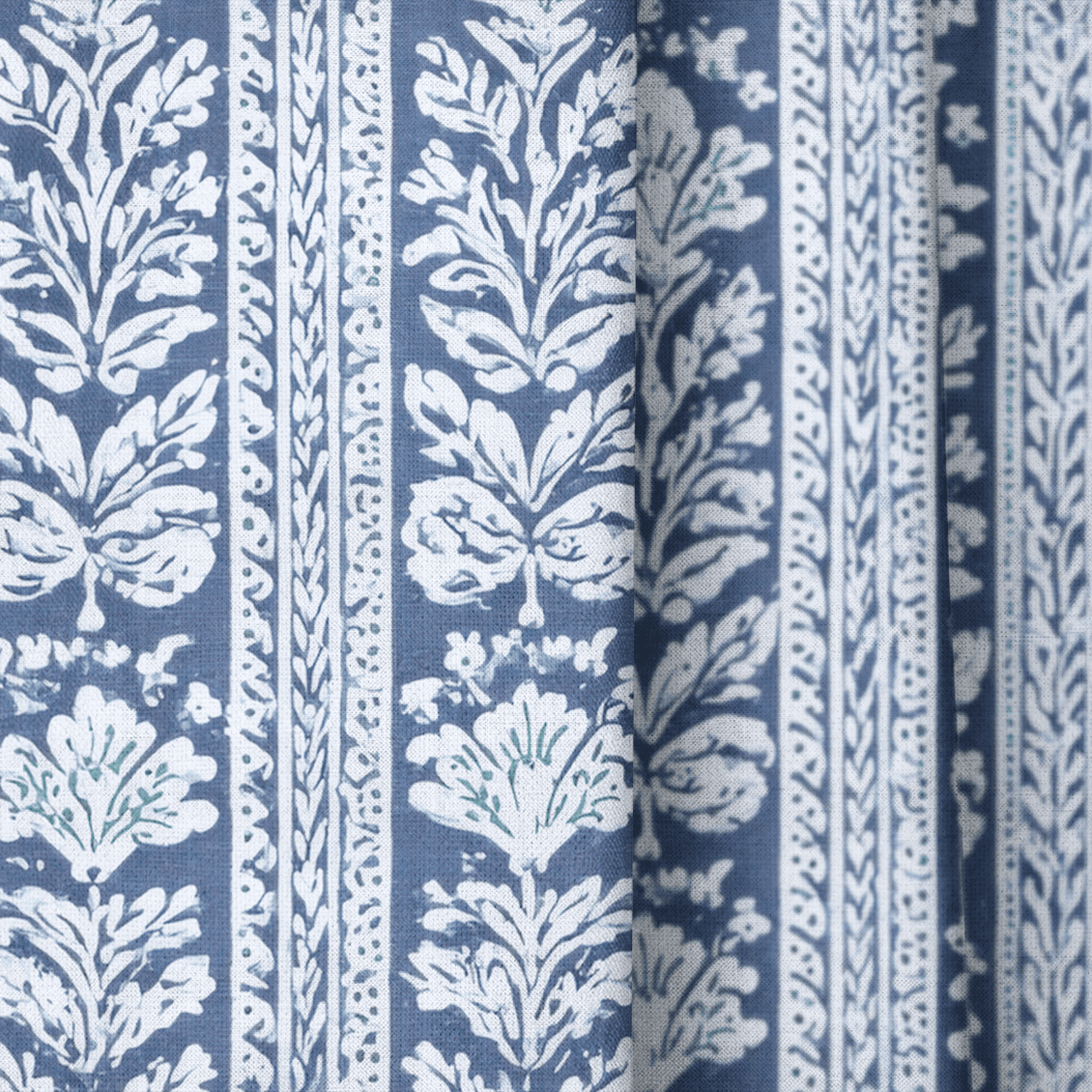 Blue Parlour Navy - Drapery - Benton Lane Home - Lemon Park