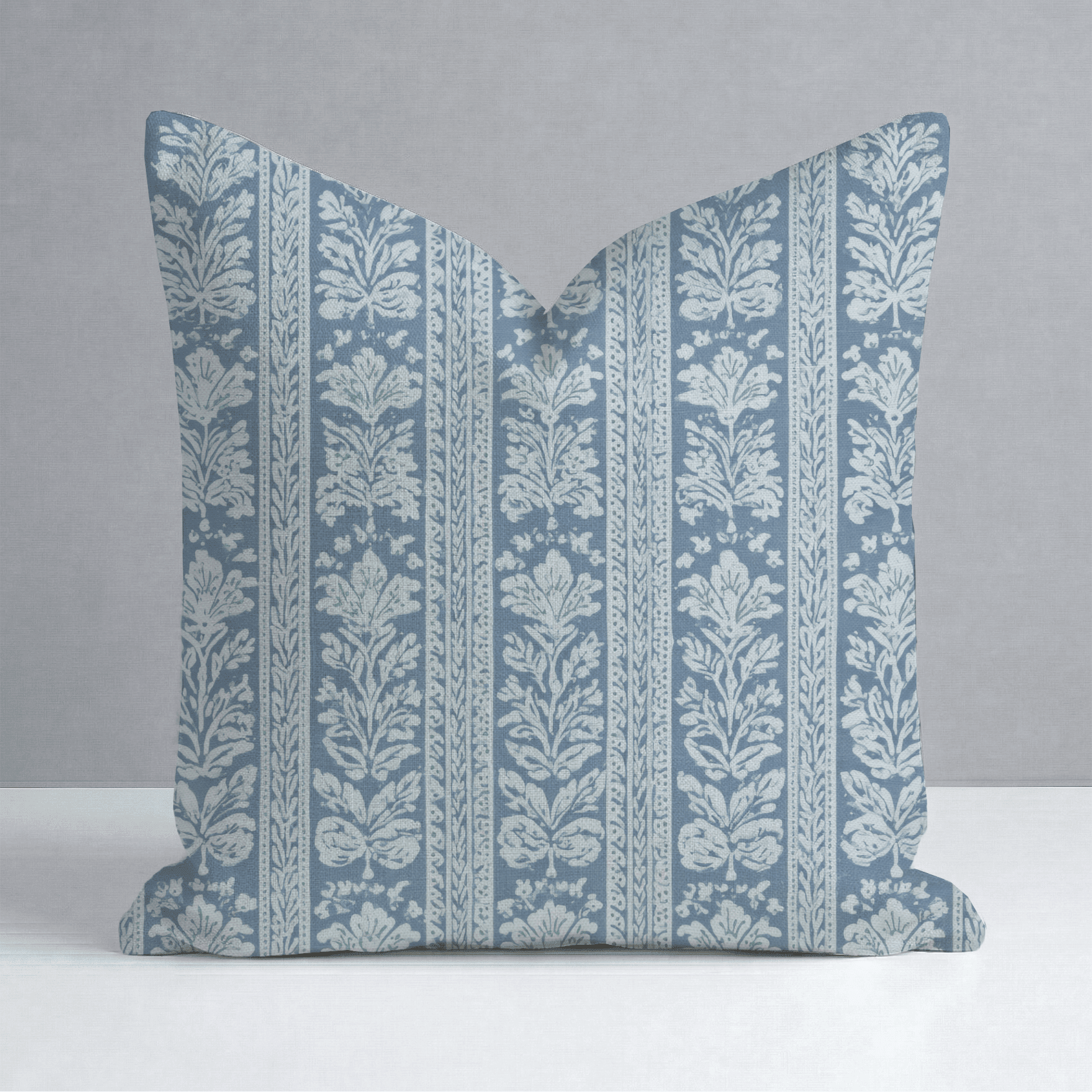 Blue Parlour Throw Pillow - Benton Lane Home - Lemon Park