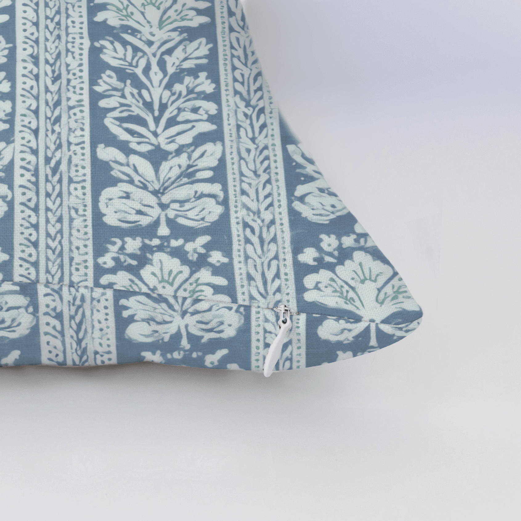 Blue Parlour Throw Pillow - Benton Lane Home - Lemon Park
