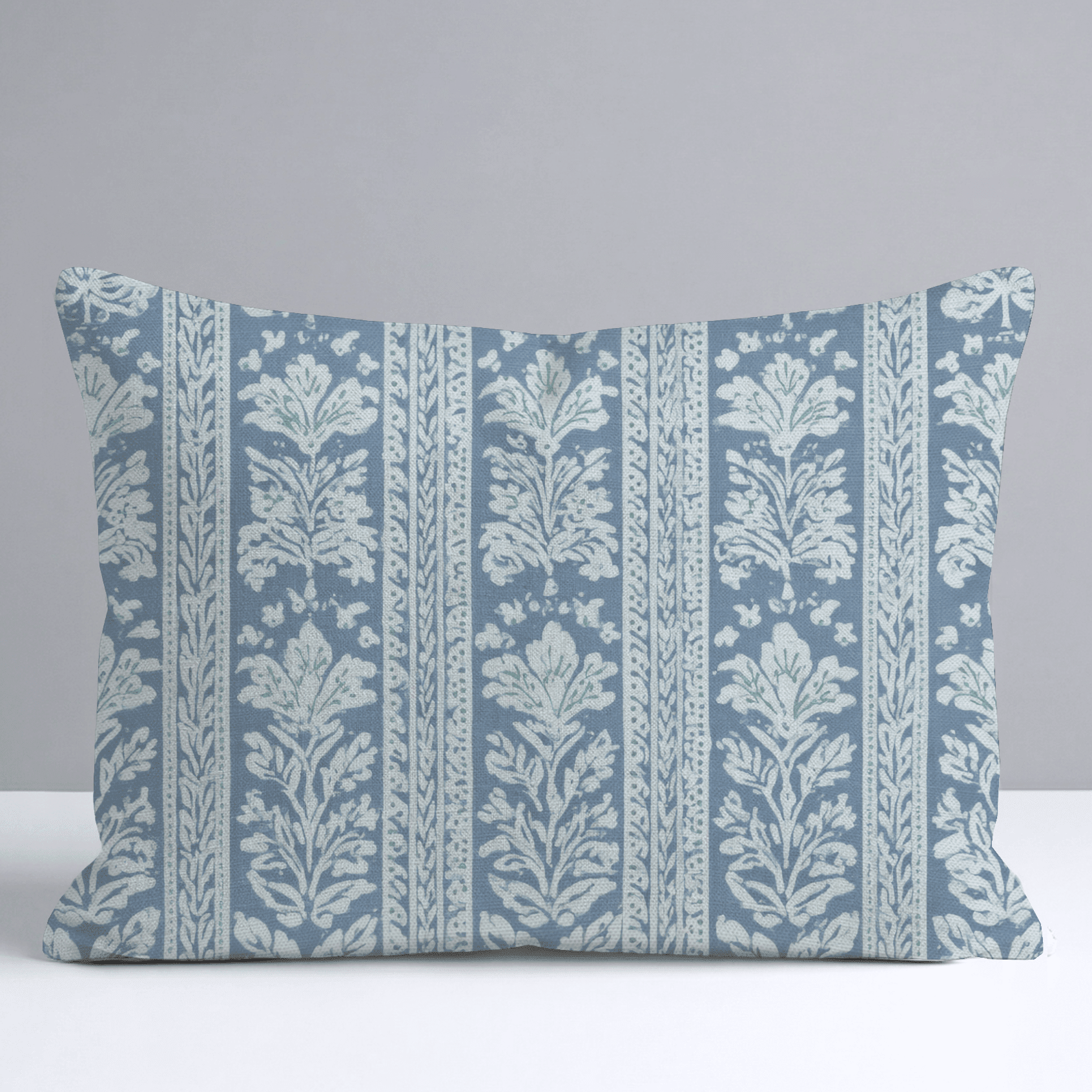 Blue Parlour Throw Pillow - Benton Lane Home - Lemon Park