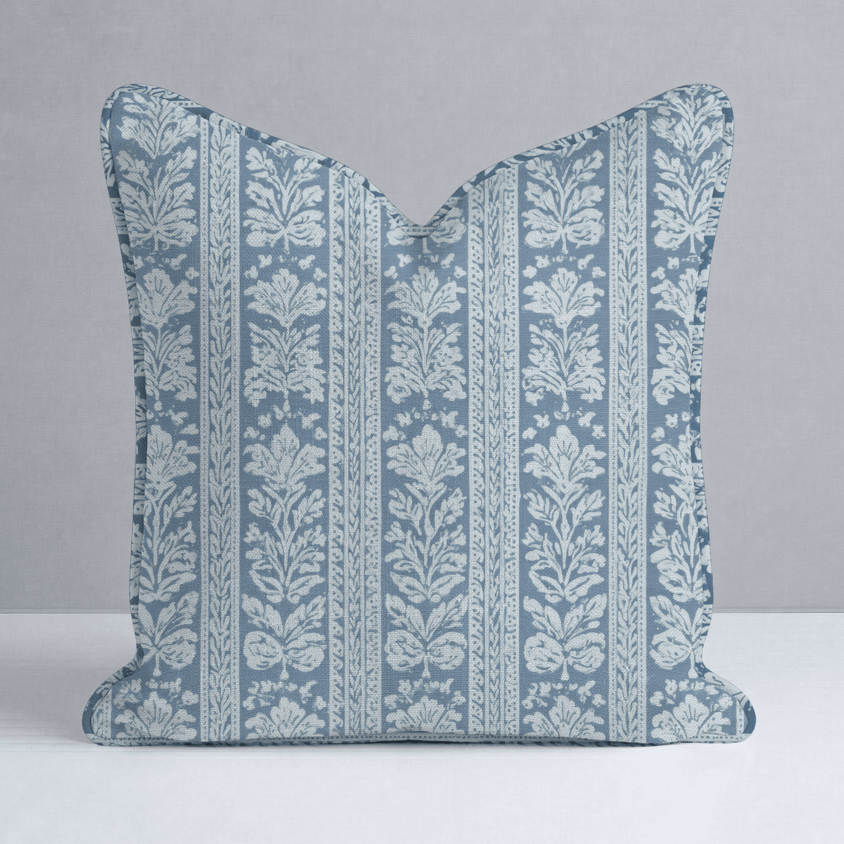 Blue Parlour Throw Pillow - Benton Lane Home - Lemon Park