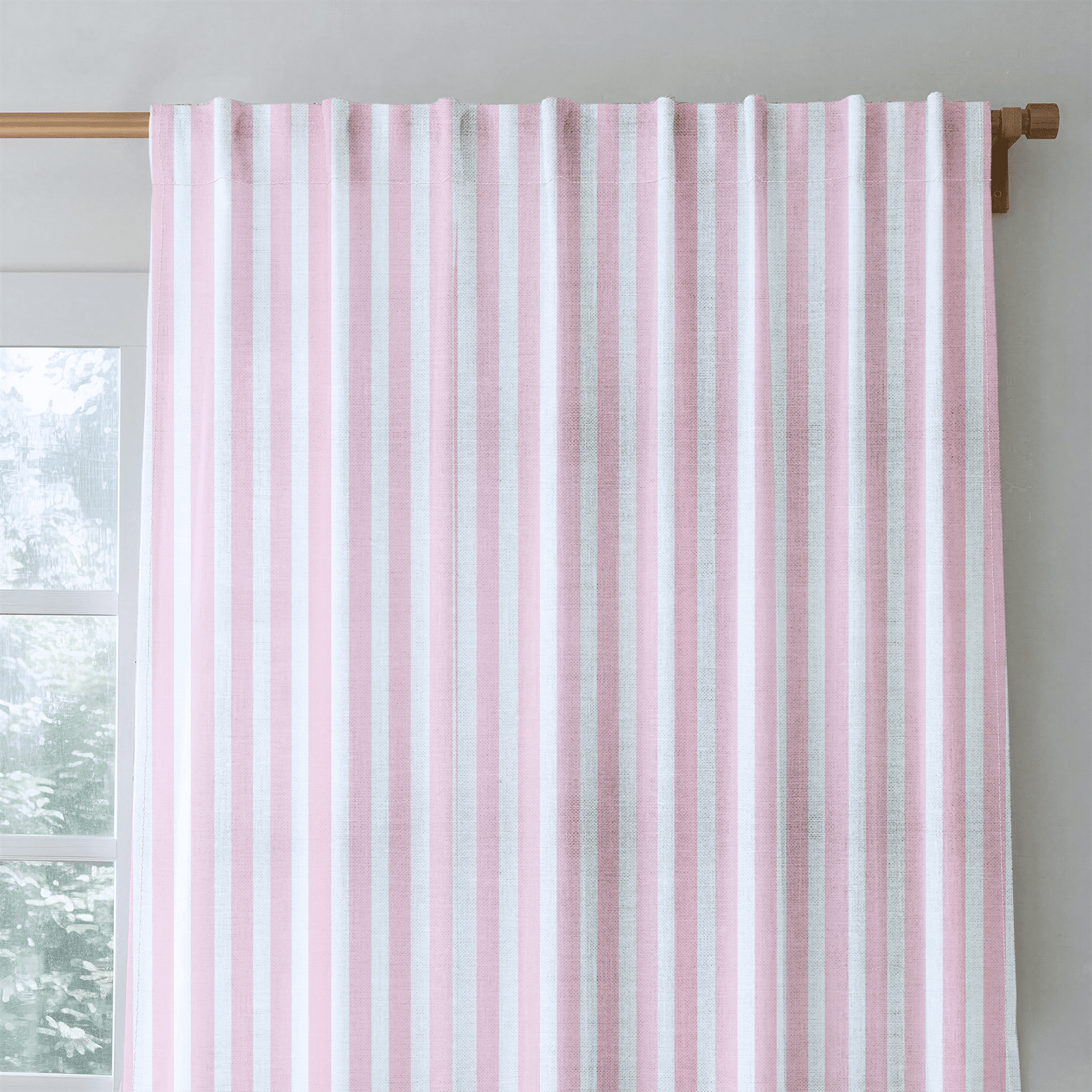 Blue & Pink Spencer - Drapery - Benton Lane Home - Lemon Park