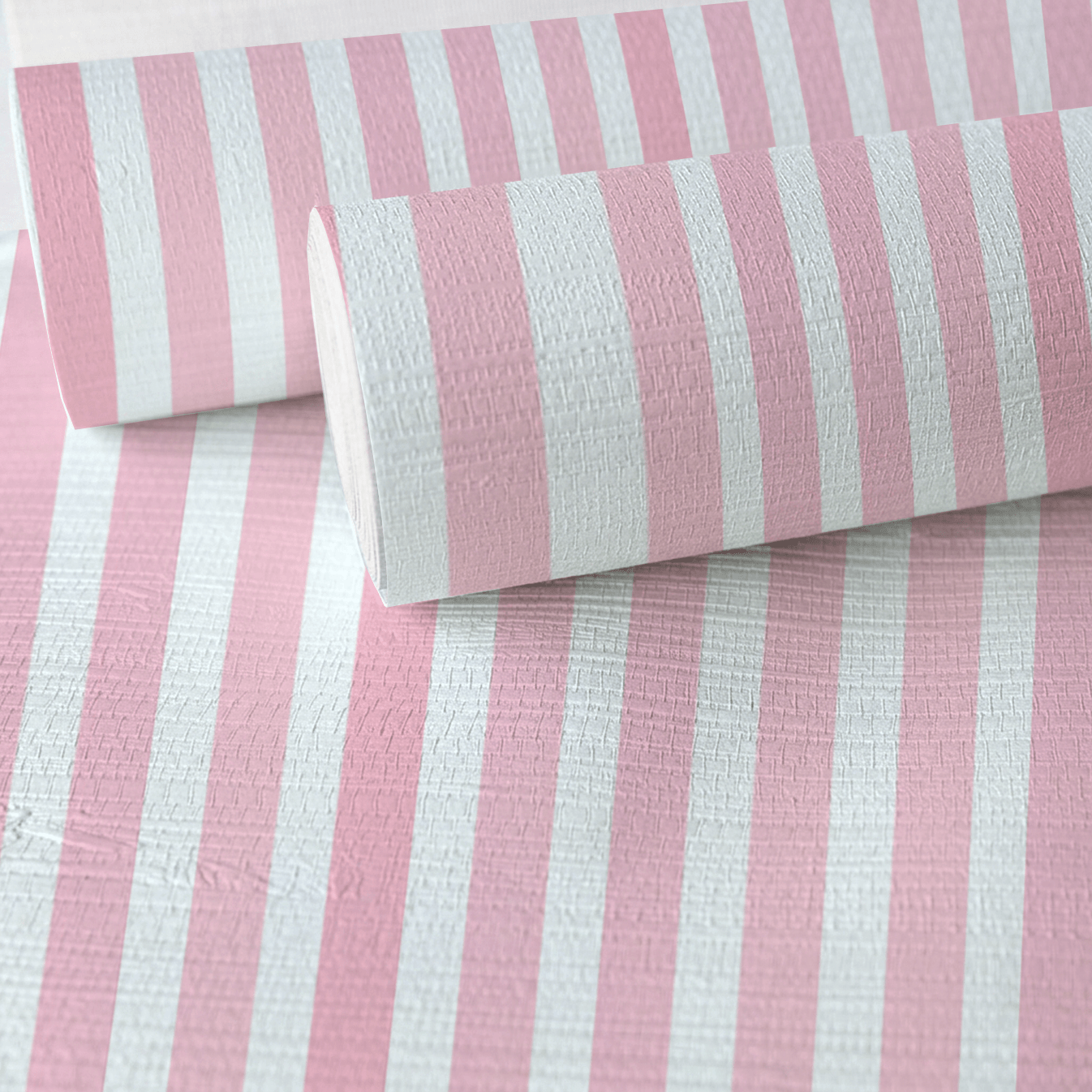 Blue & Pink Spencer Faux Grasscloth Wallpaper - Lemon Park