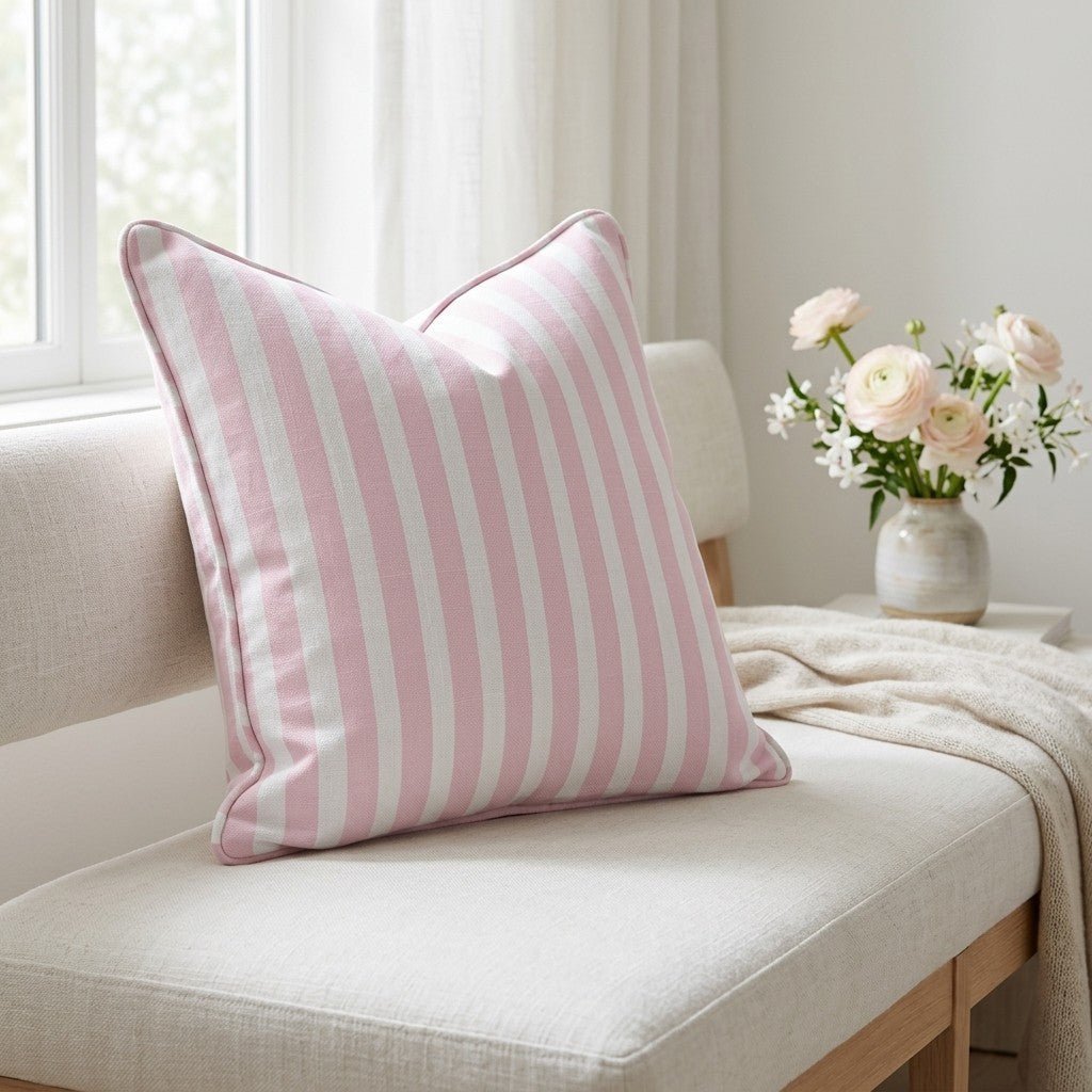 Blue & Pink Spencer Throw Pillow - Benton Lane Home - Lemon Park